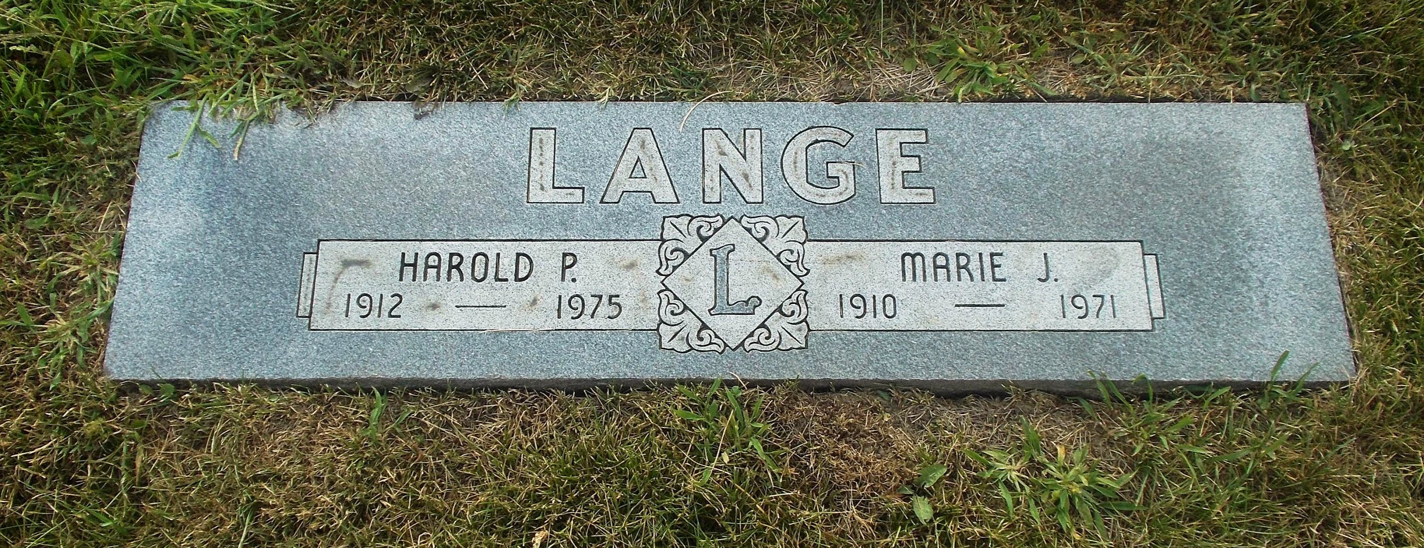 Marie J Lange