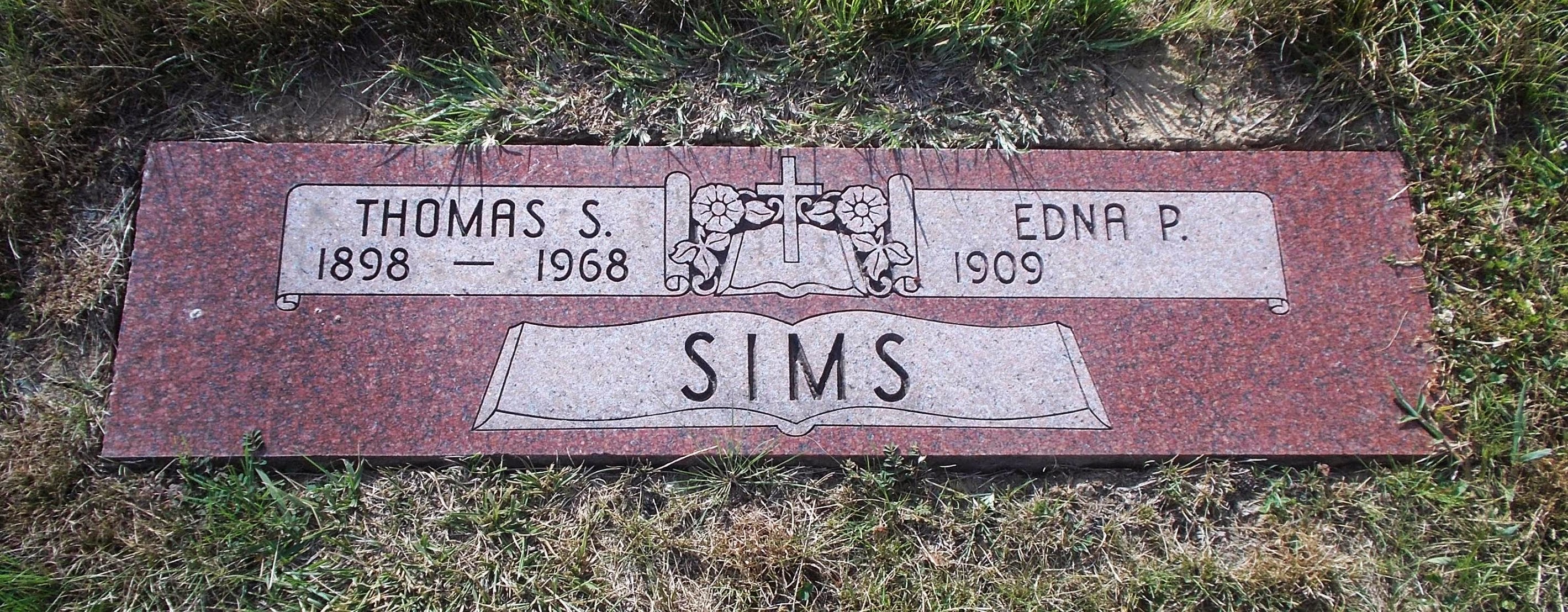 Edna P Sims