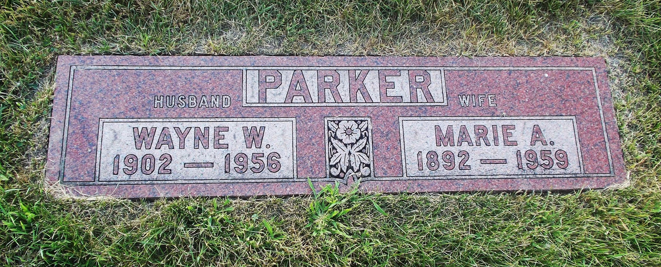 Marie A Parker