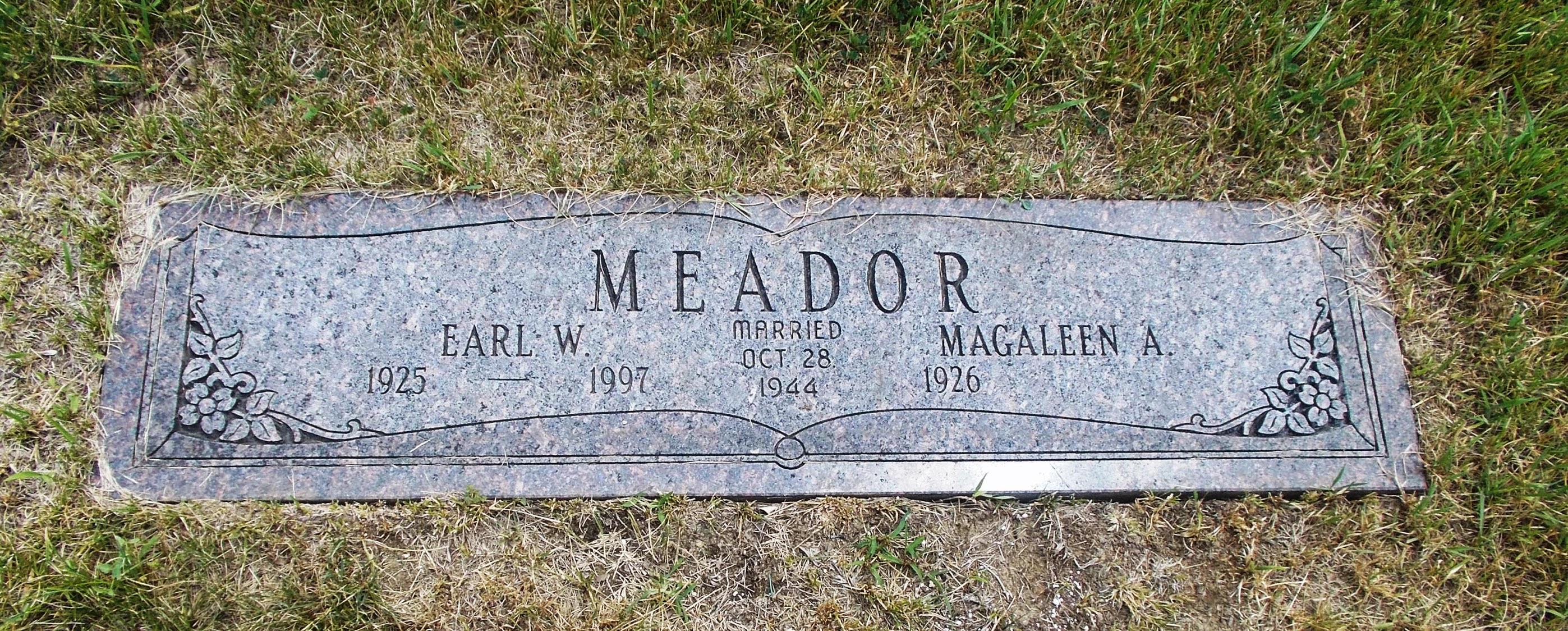 Earl W Meador
