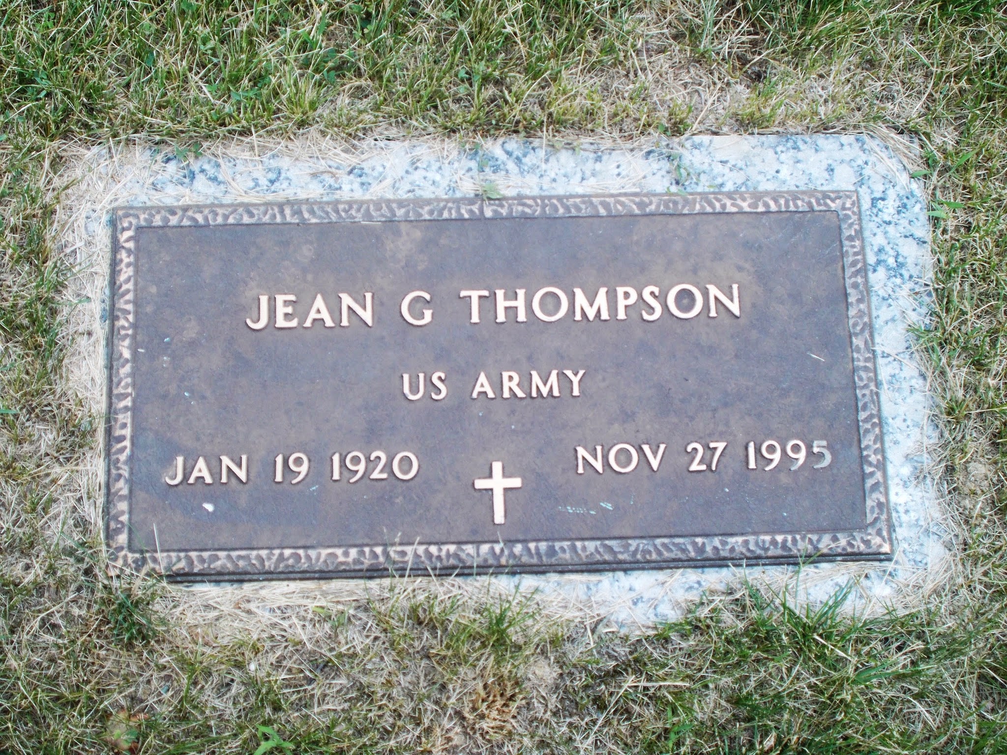 Jean G Thompson