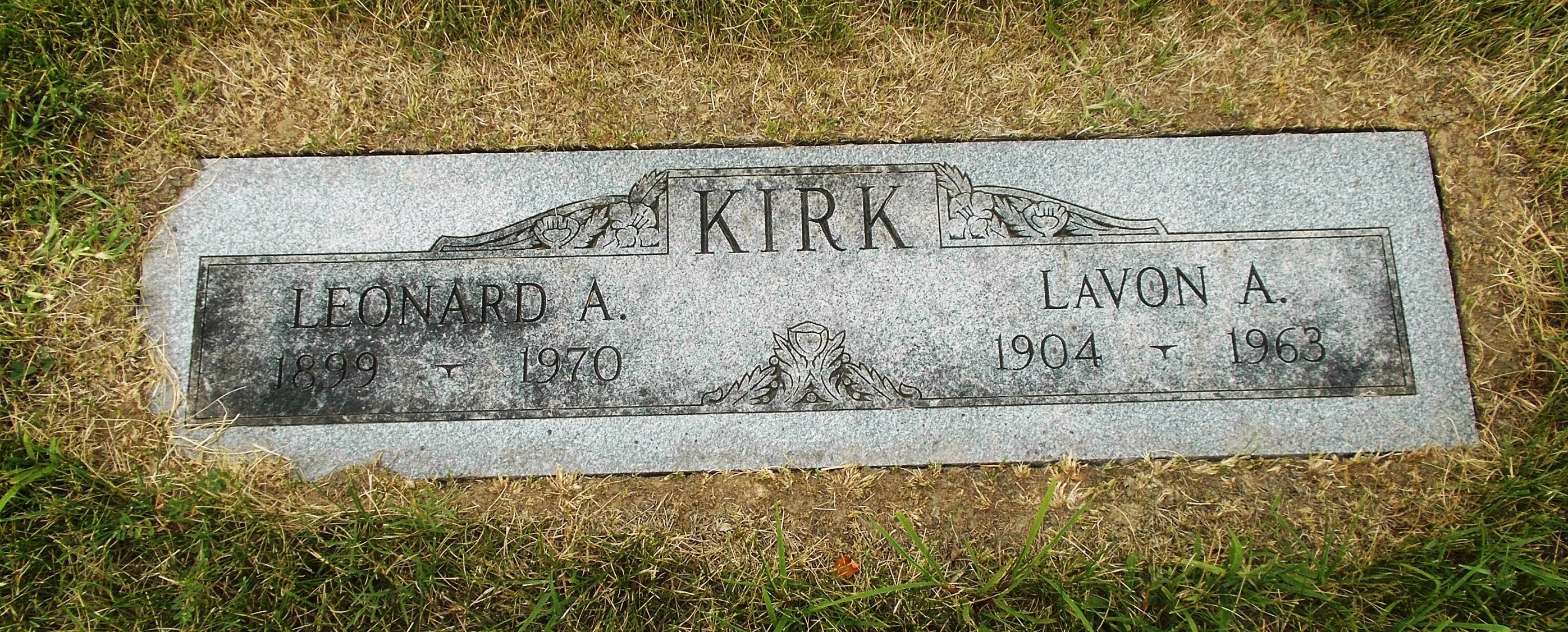Leonard A Kirk