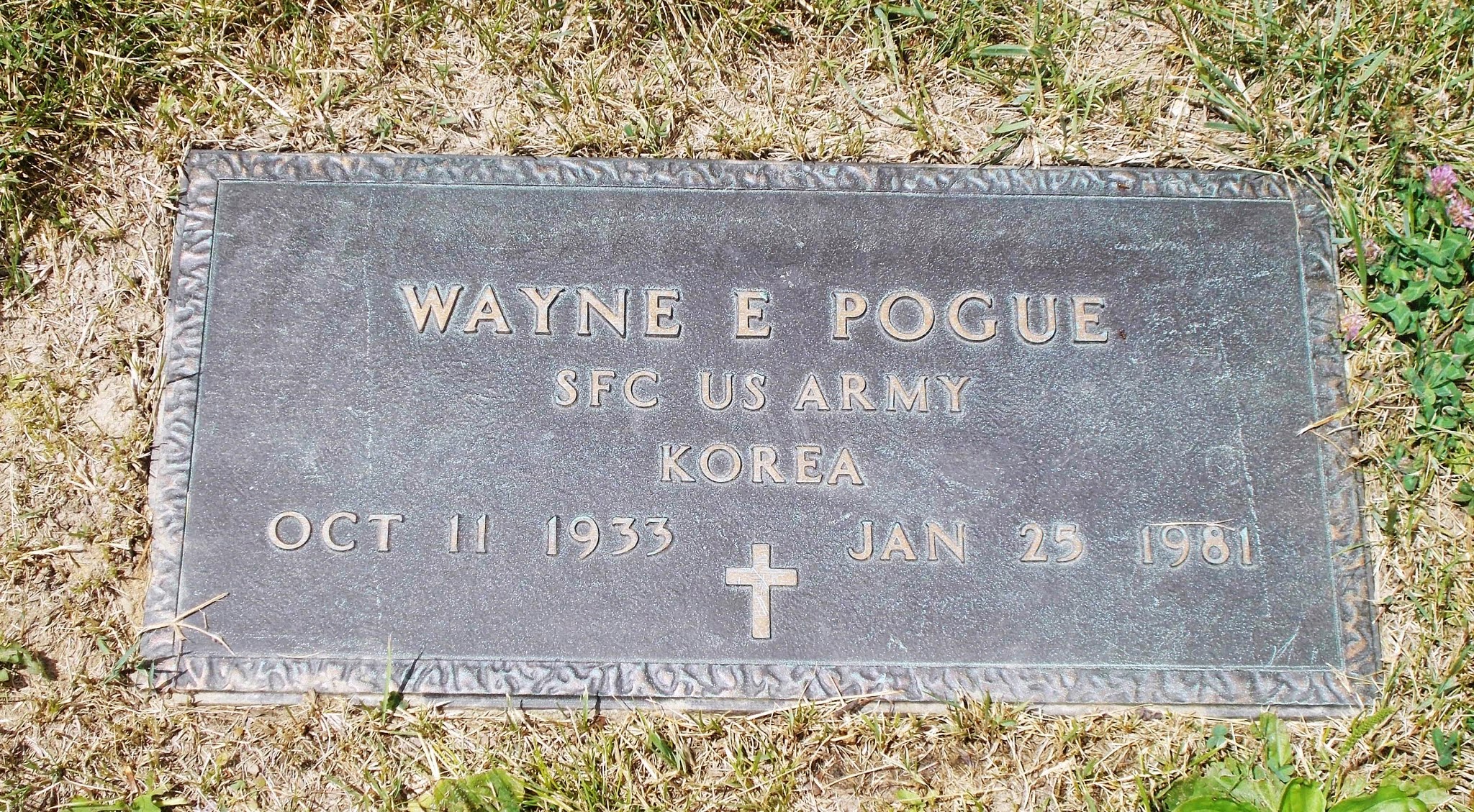 Wayne E Pogue