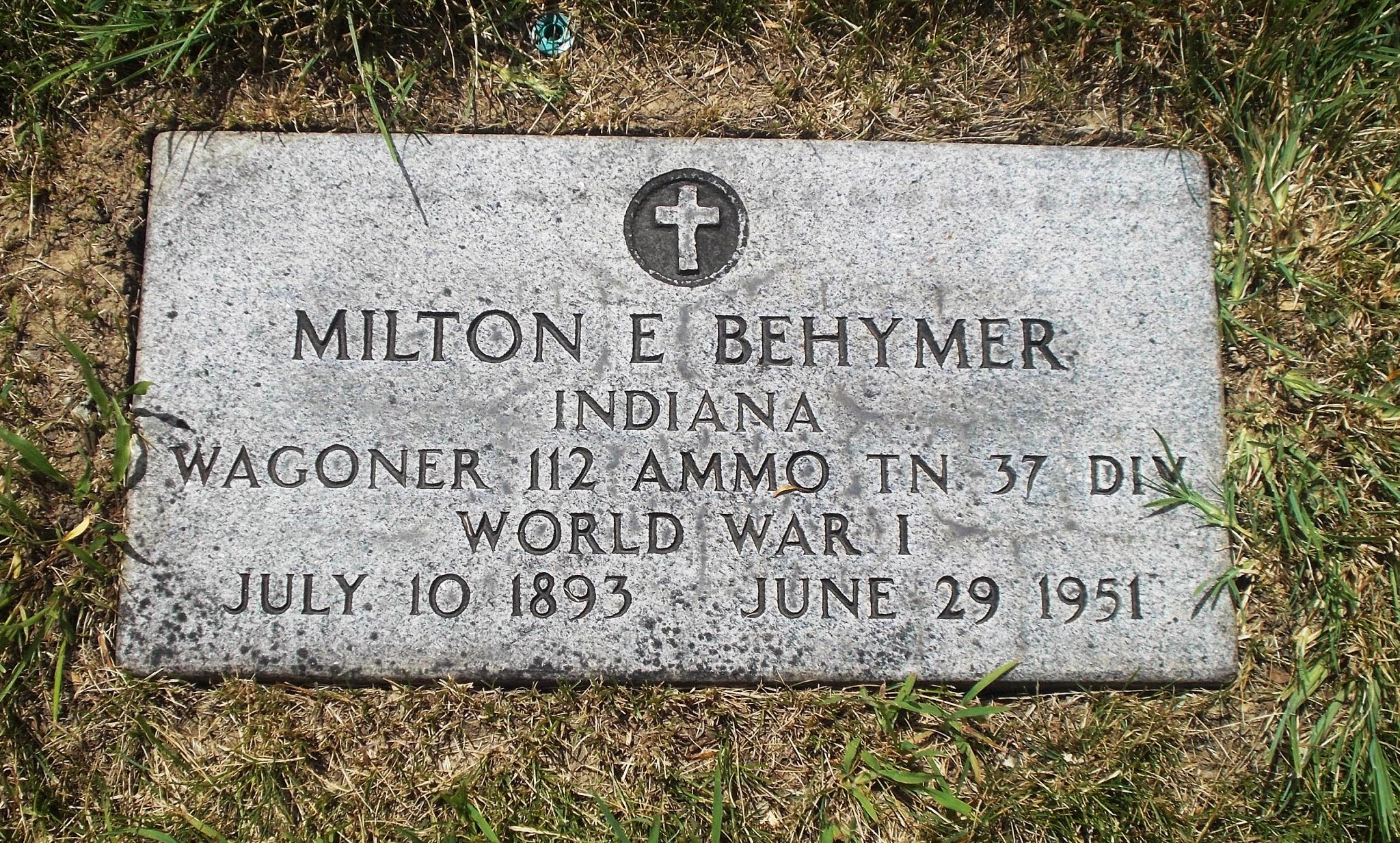 Milton E Behymer