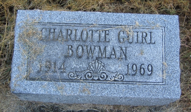 Charlotte Guirl Bowman