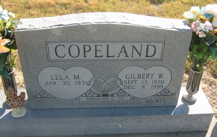 Corp Gilbert W "Shorty" Copeland