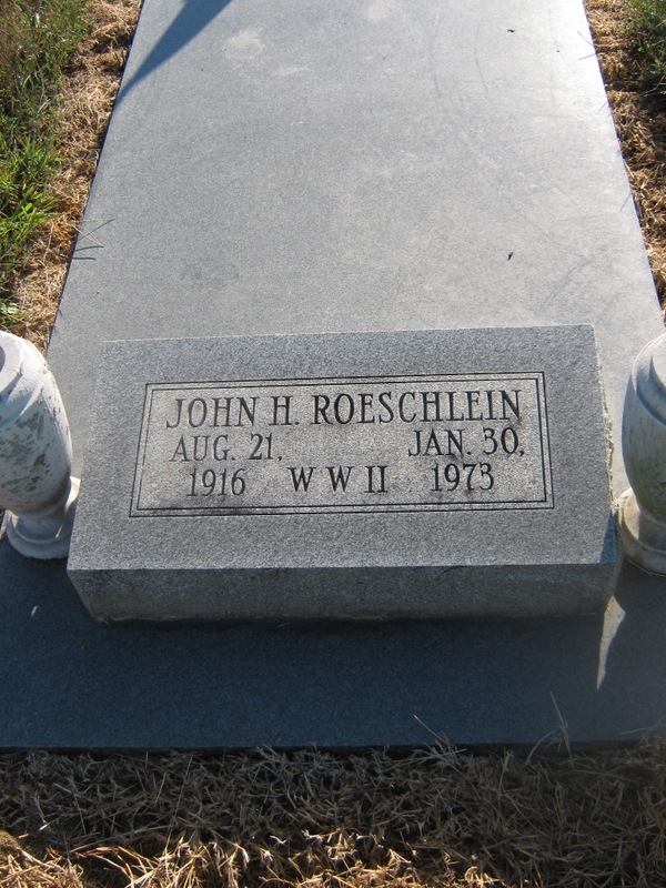 John H Roeschlein