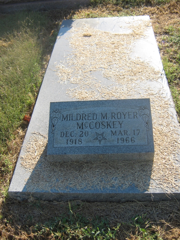 Mildred M Royer McCoskey