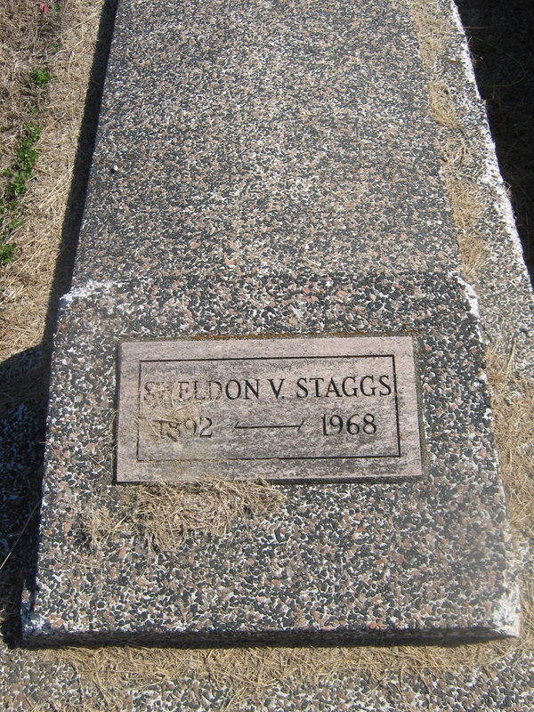 Sheldon V Staggs