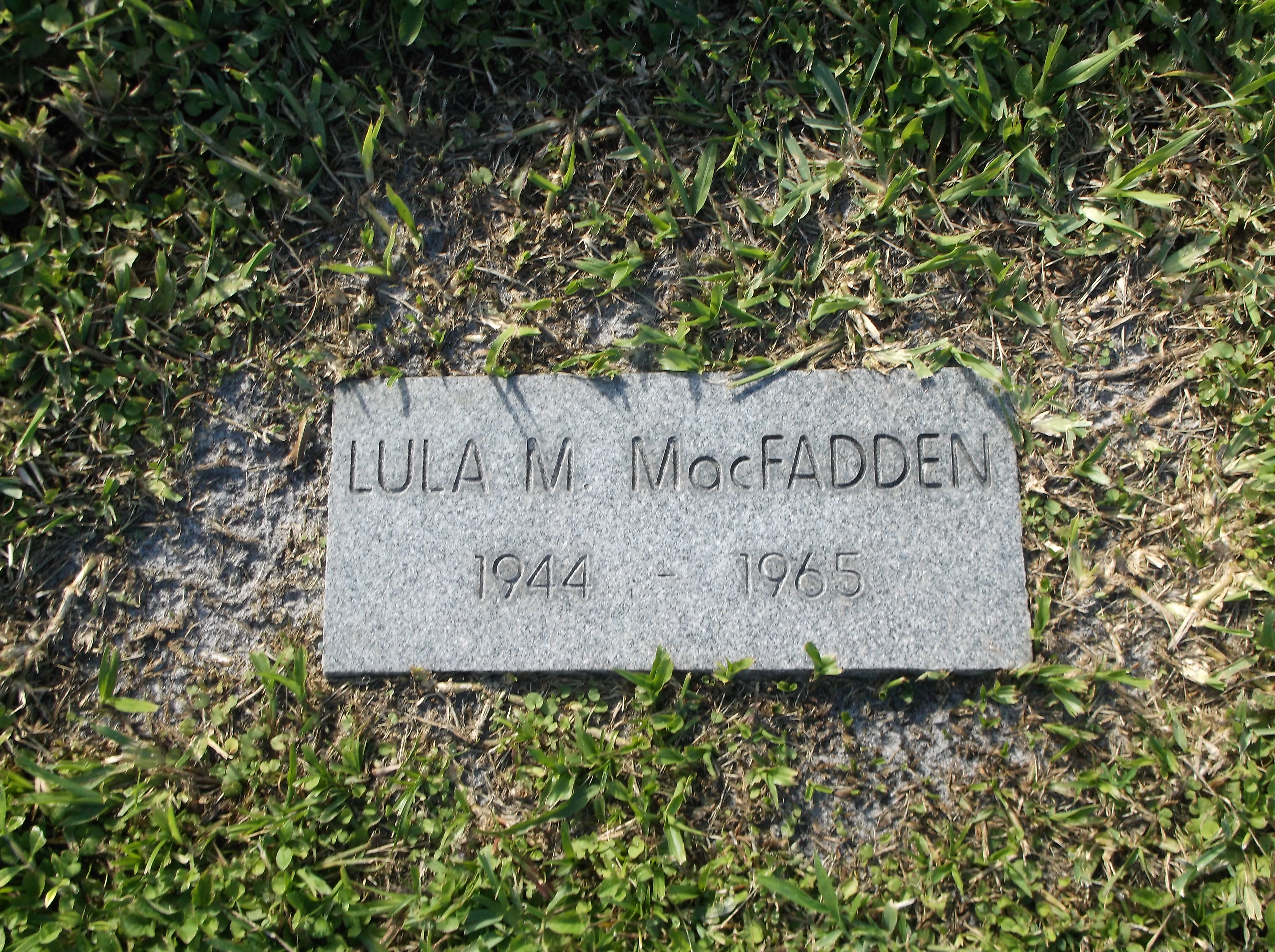 Lula M MacFadden