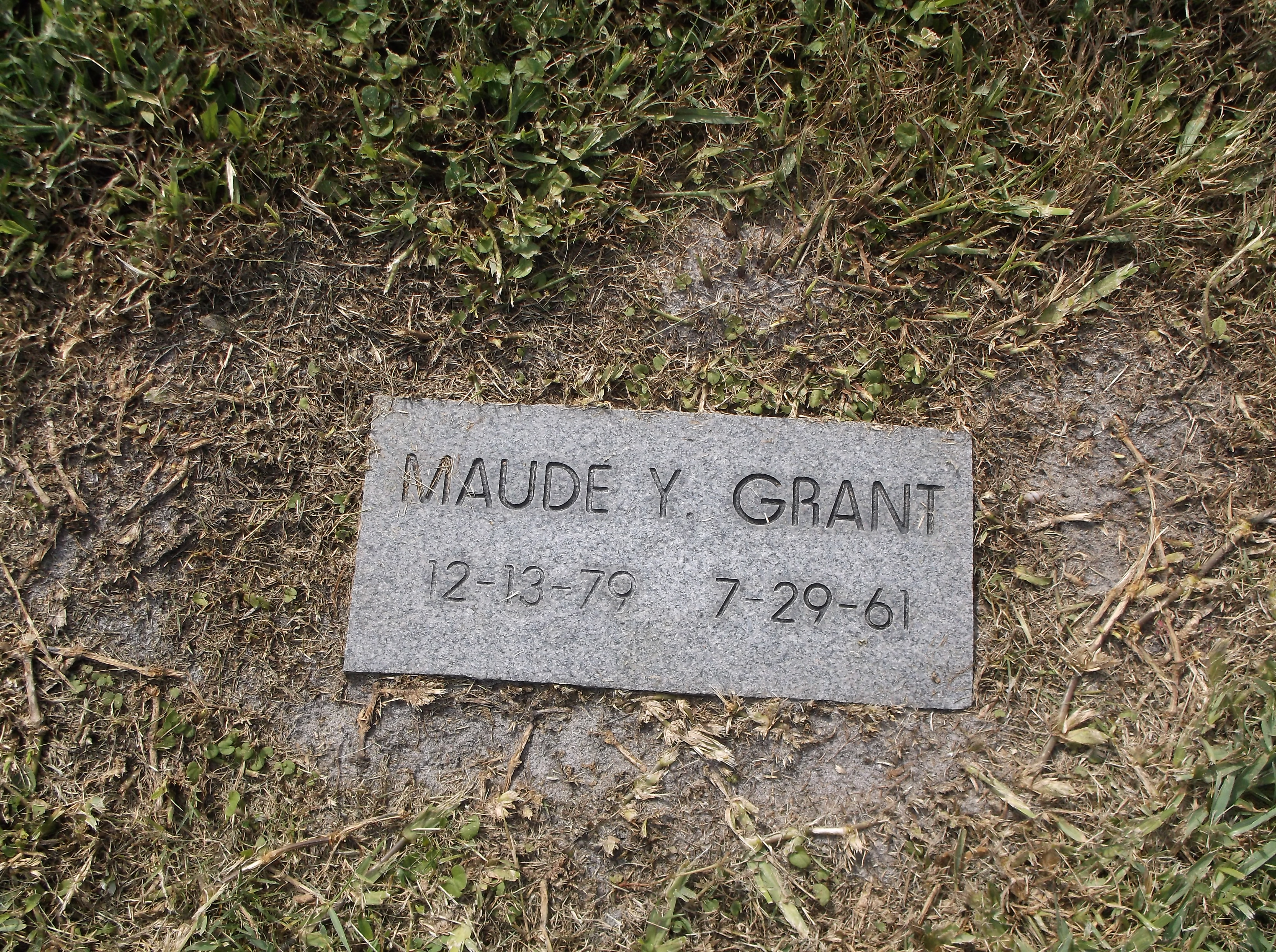 Maude Y Grant