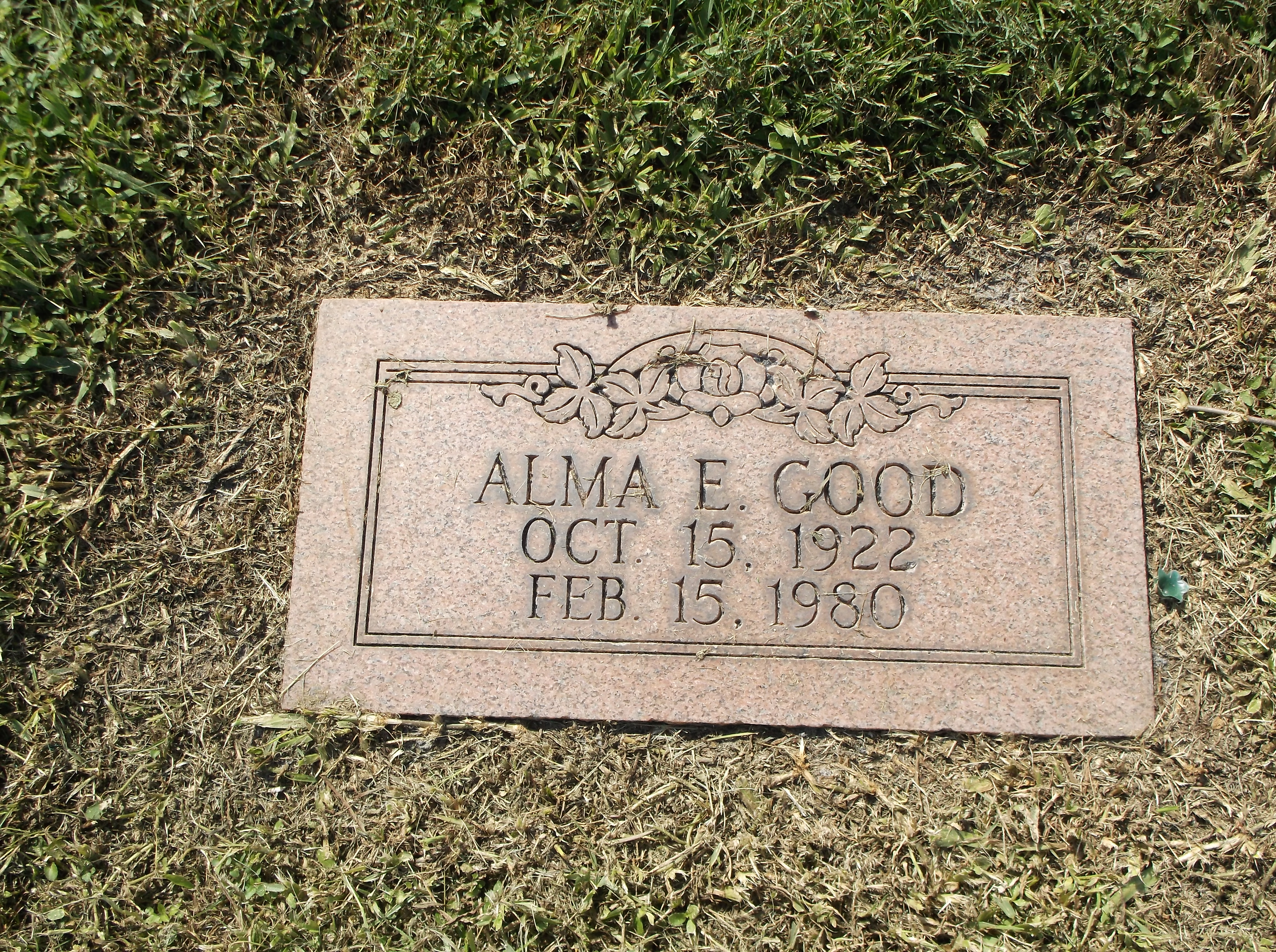 Alma E Good