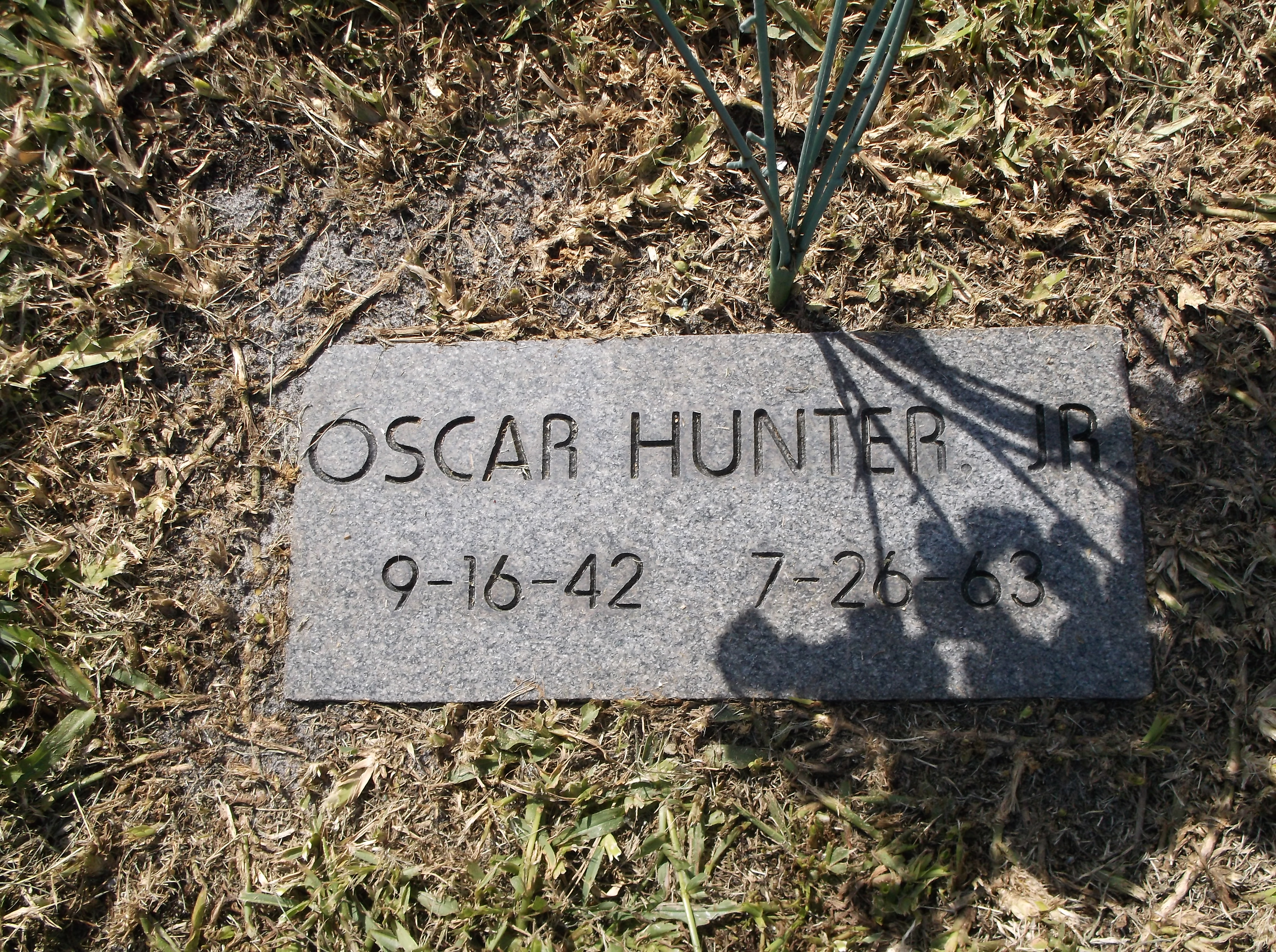 Oscar Hunter, Jr