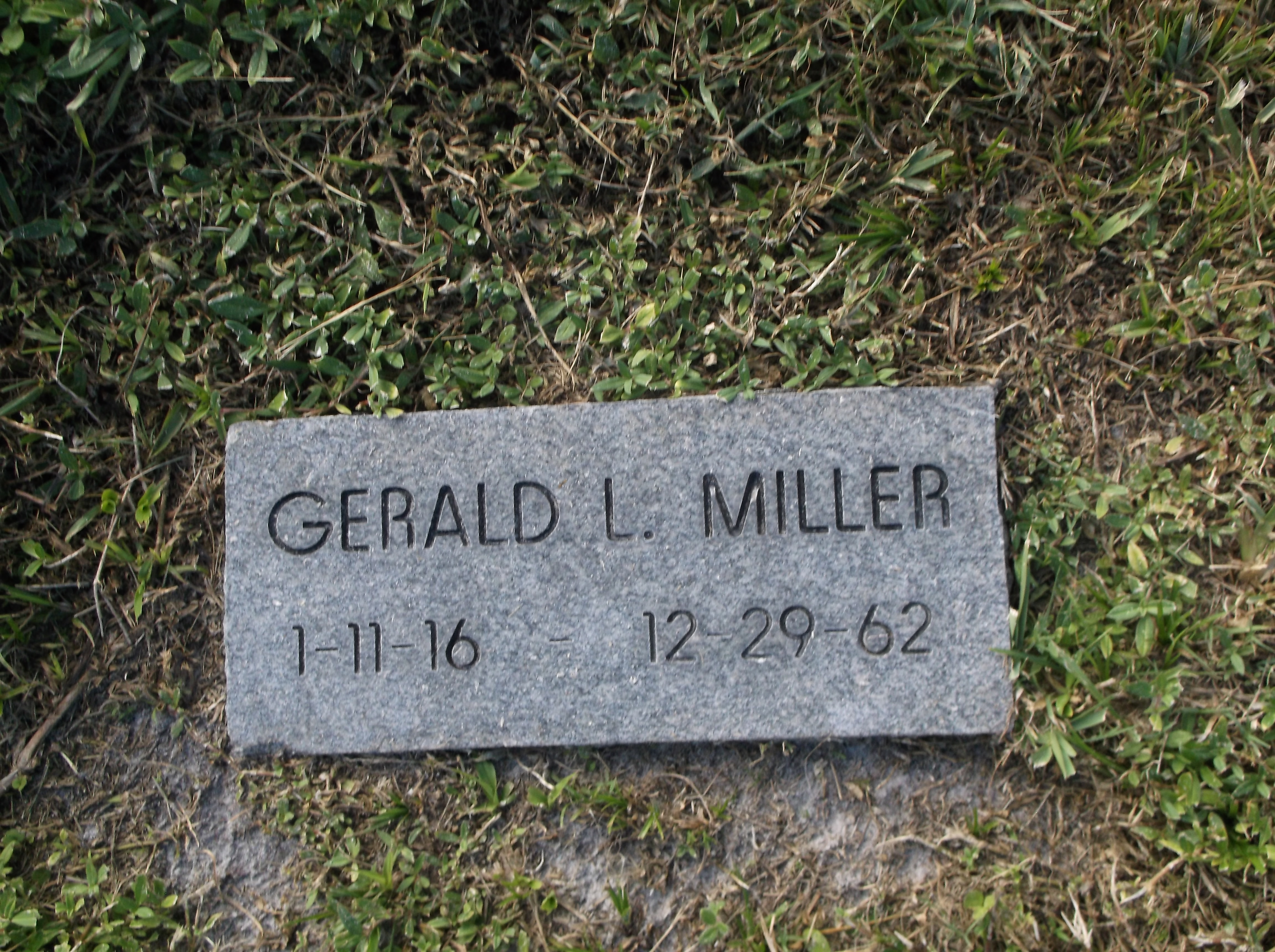 Gerald L Miller