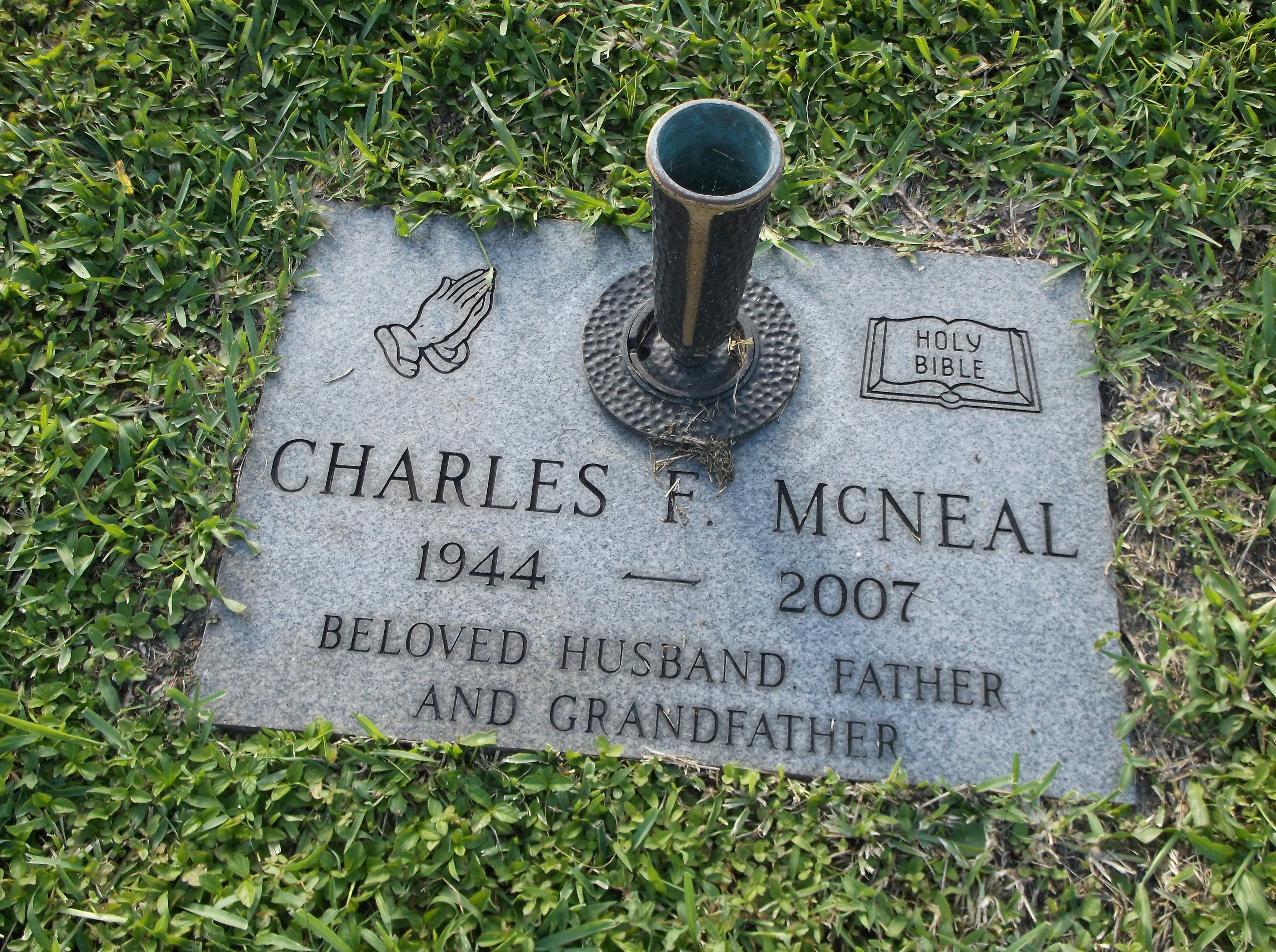 Charles F McNeal