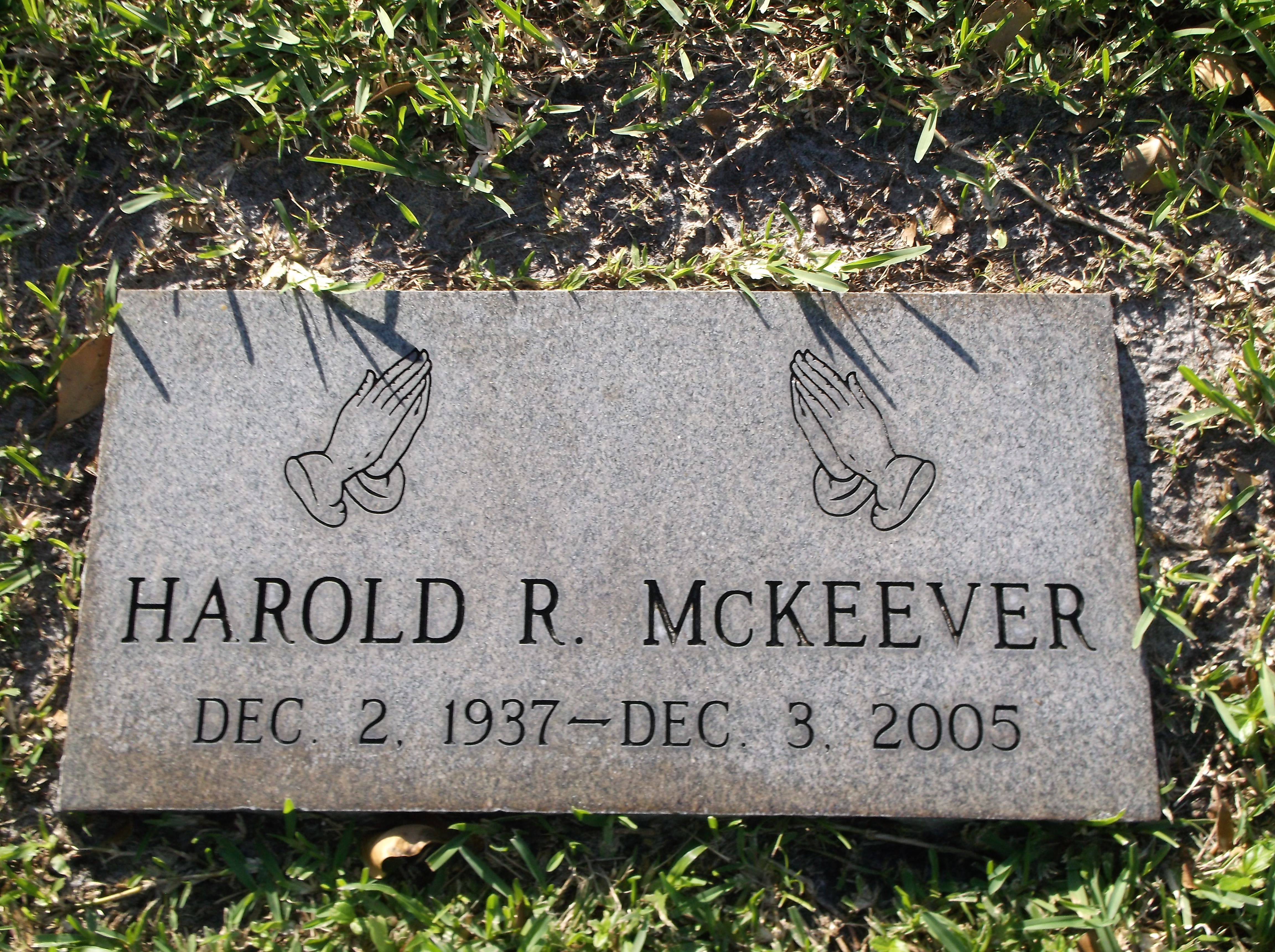 Harold R McKeever