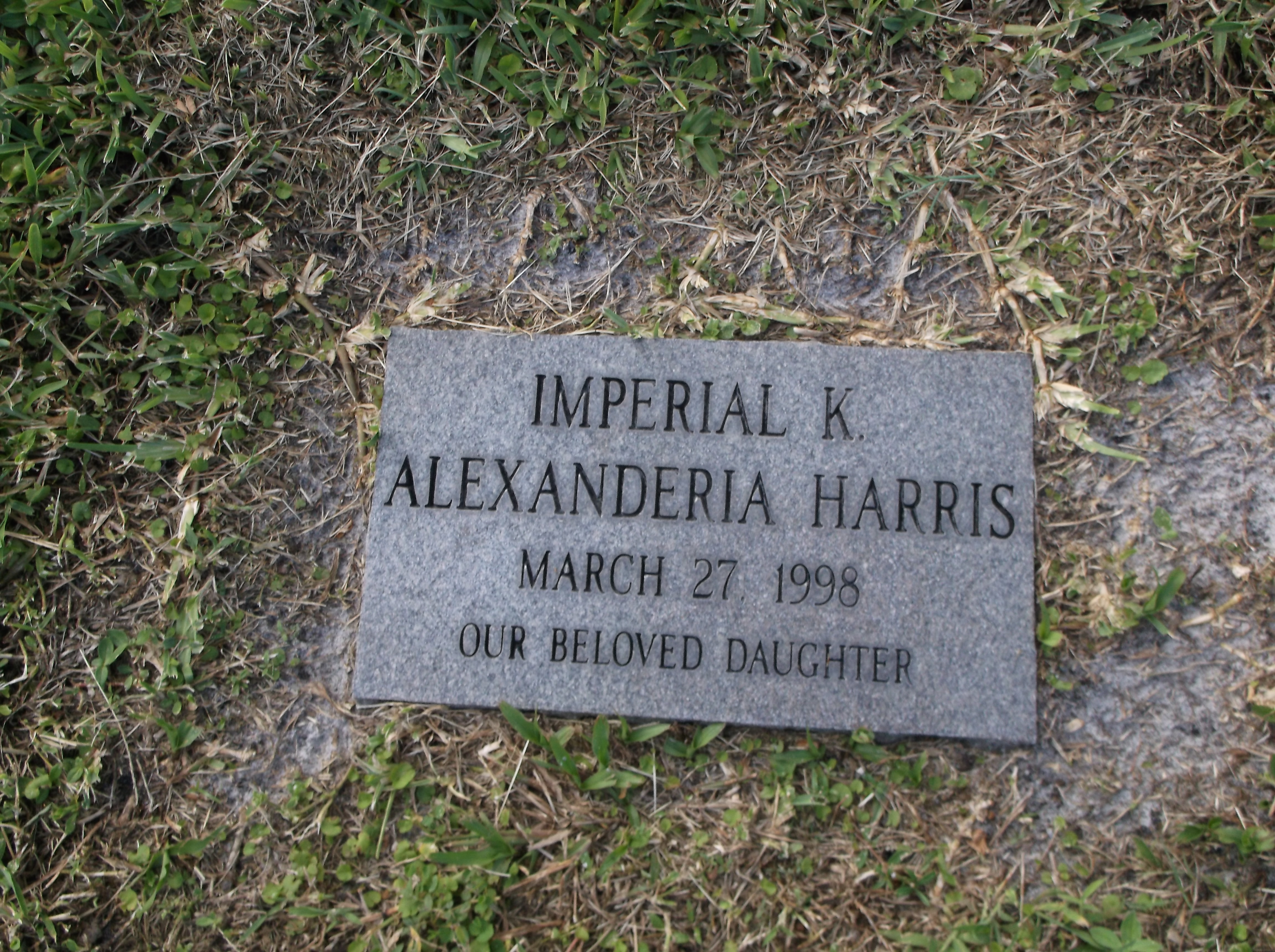Imperial K Alexanderia Harris