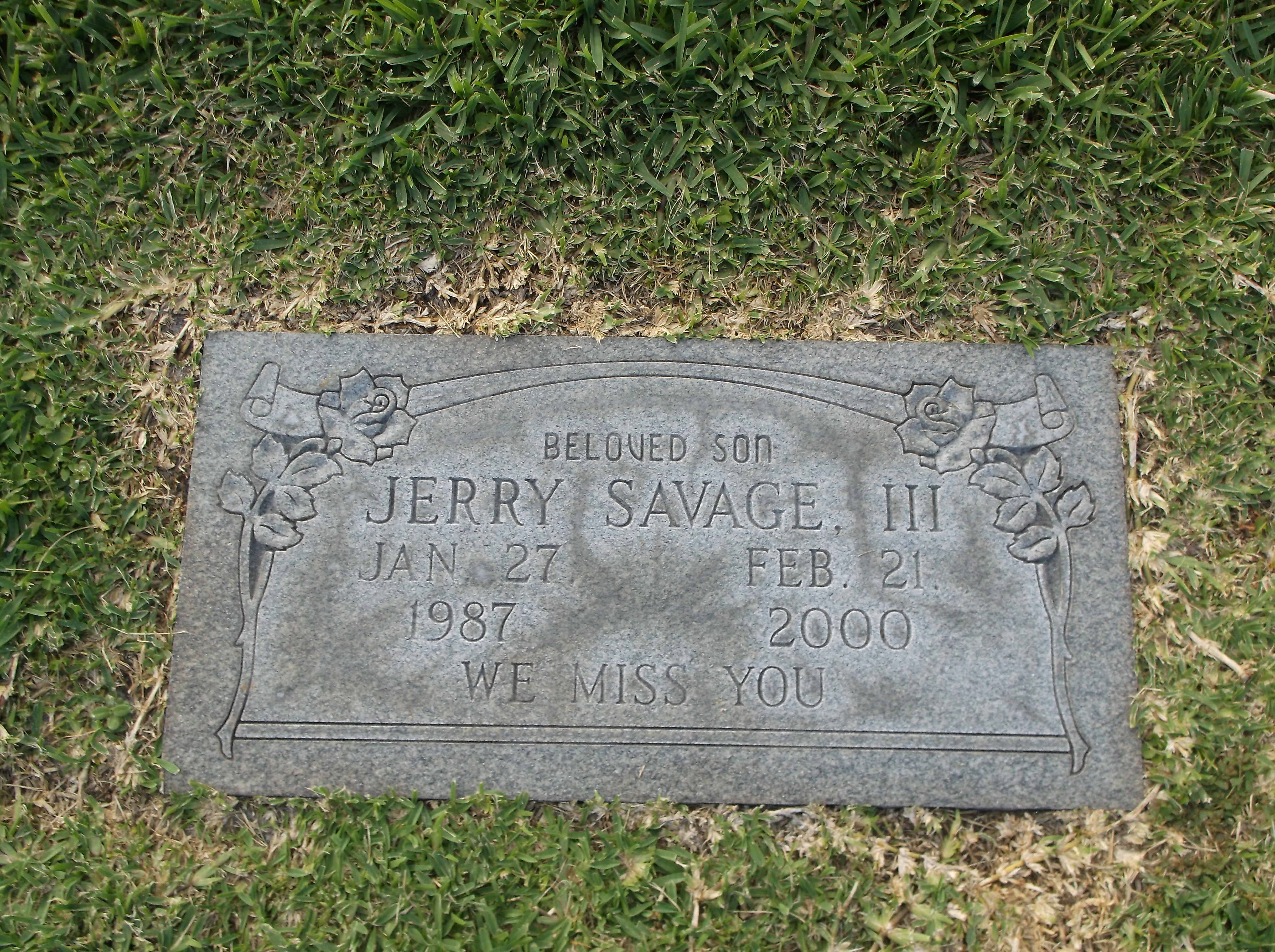 Jerry Savage, III