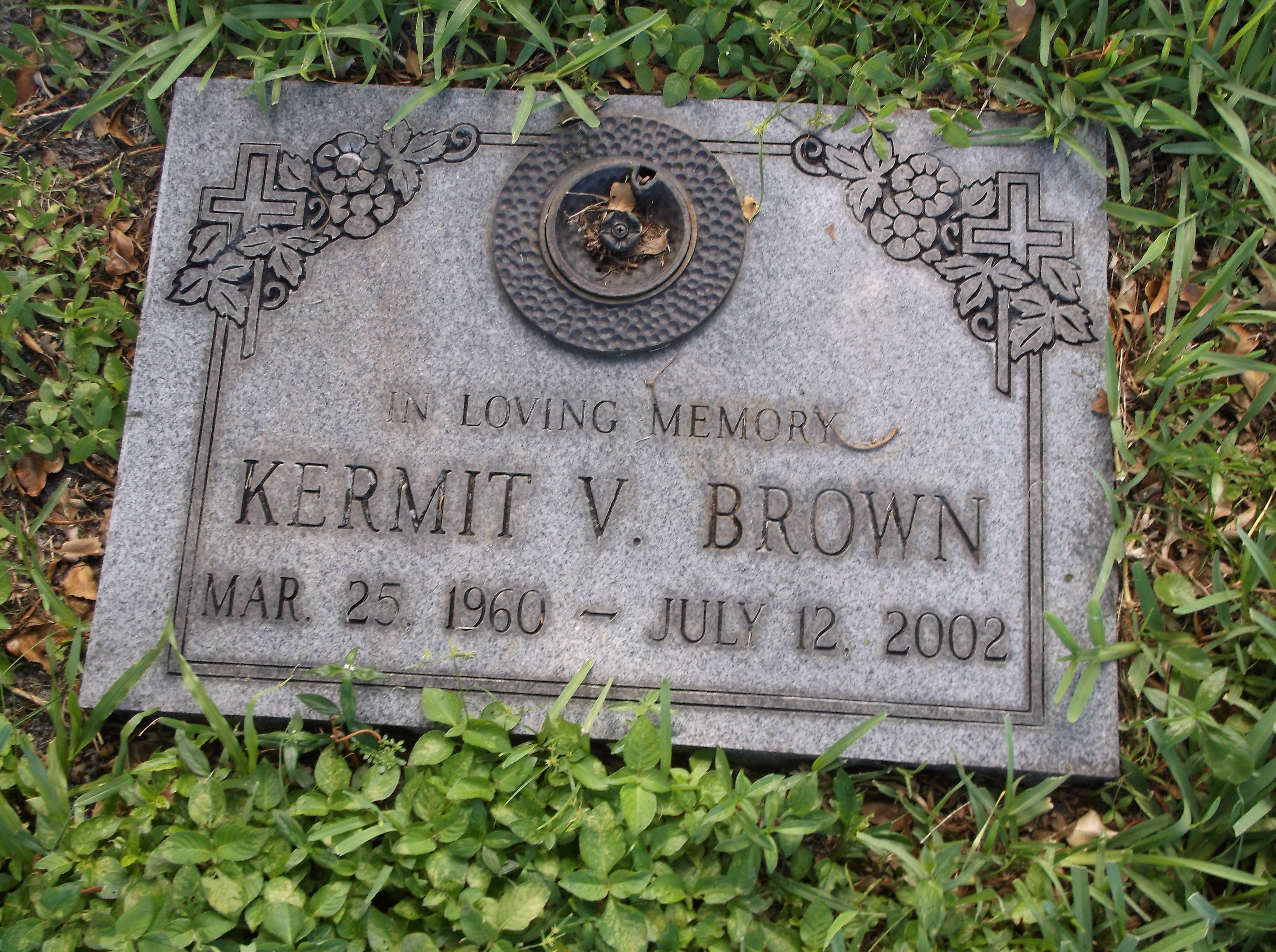 Kermit V Brown