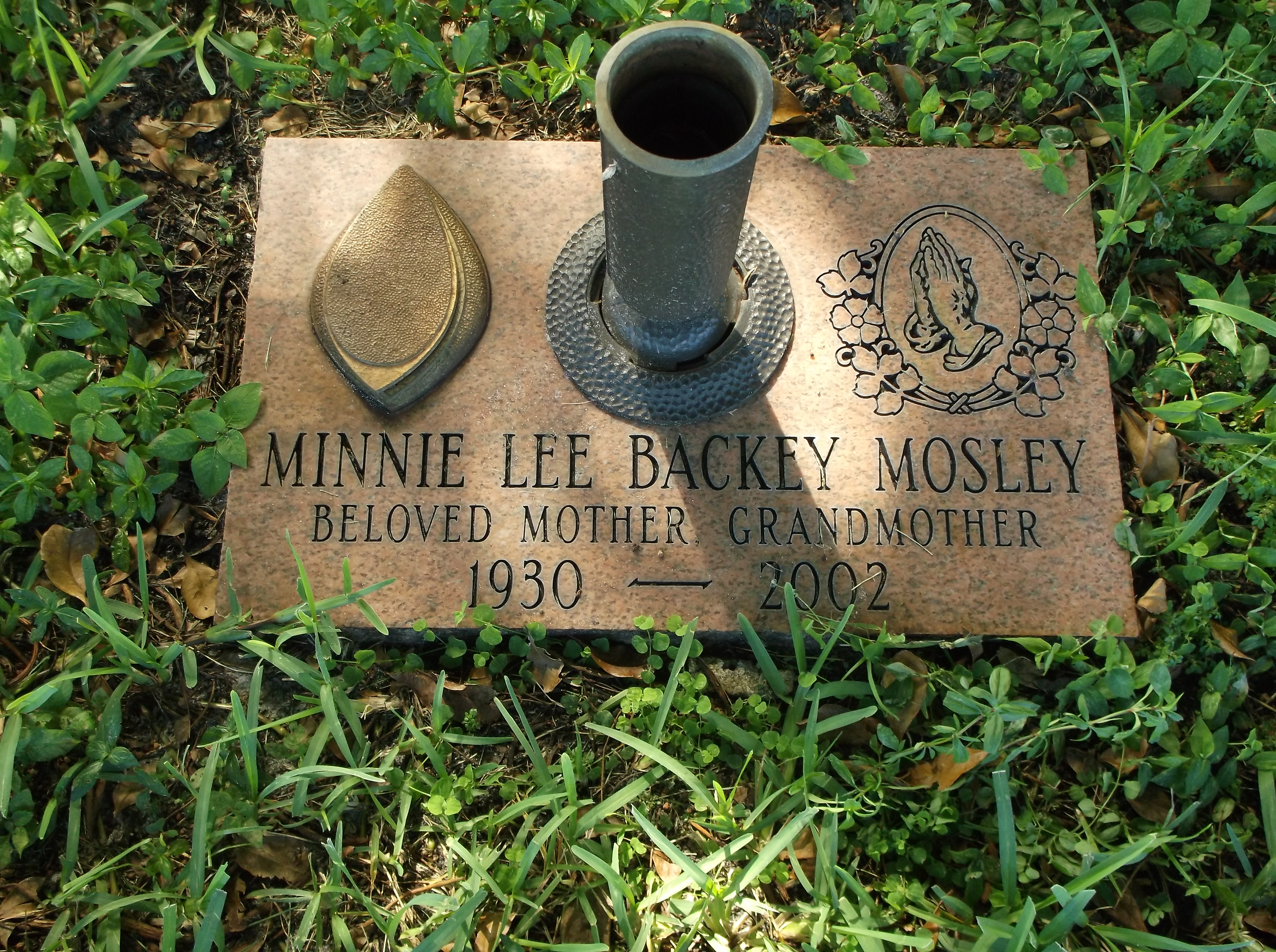 Minnie Lee Backey Mosley
