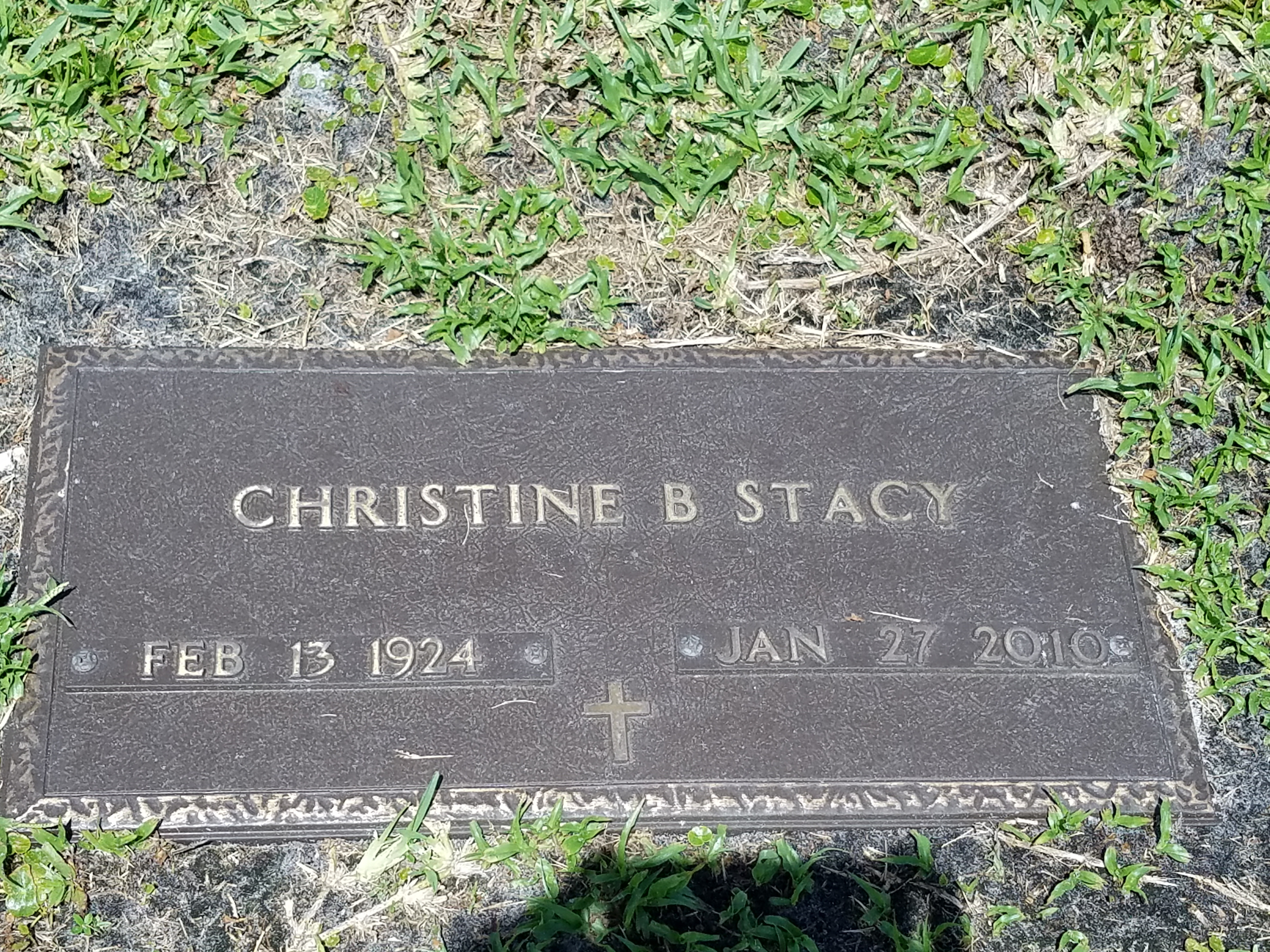 Christine B Stacy