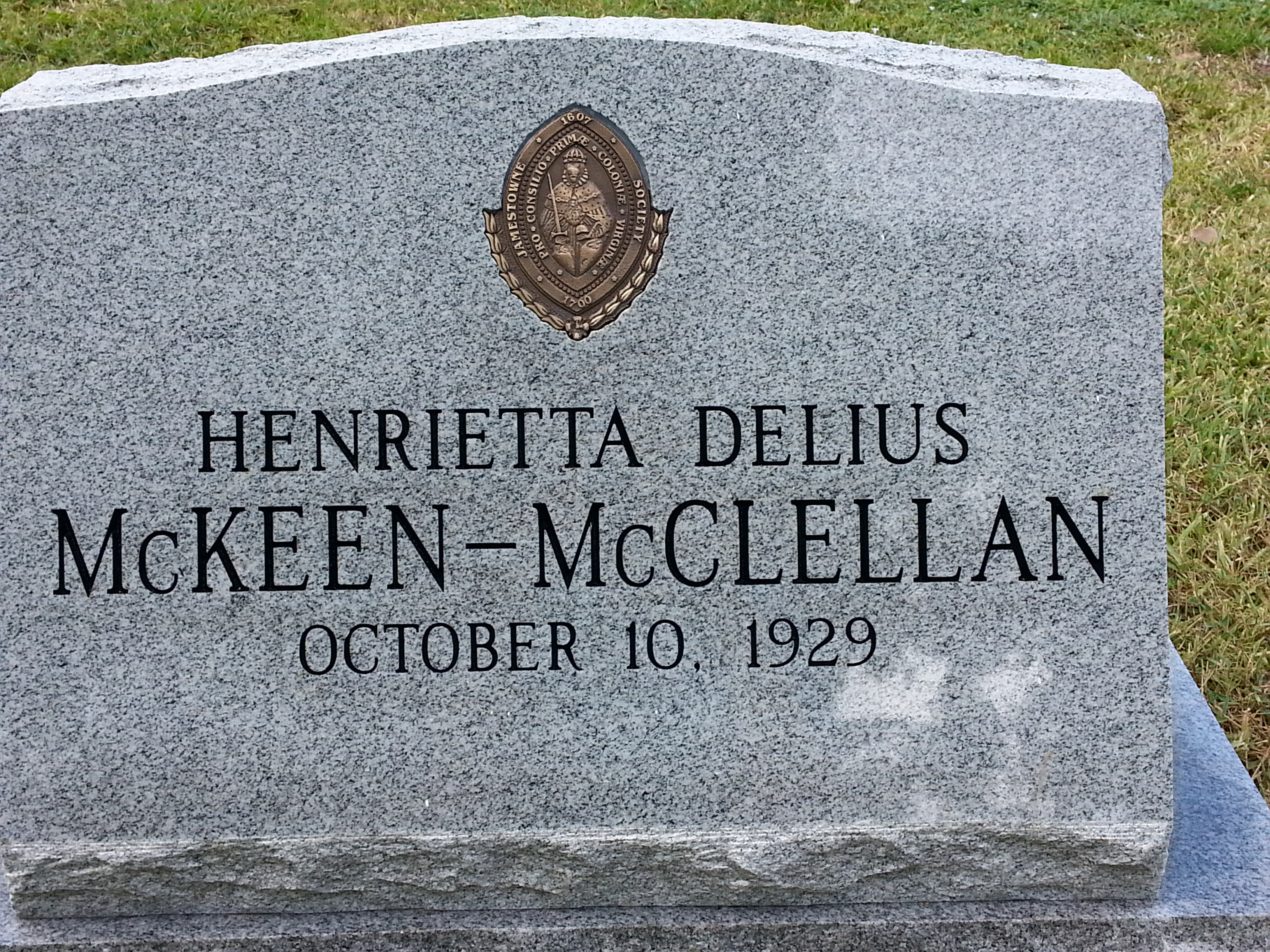 Henrietta Delius McKeen McClennan