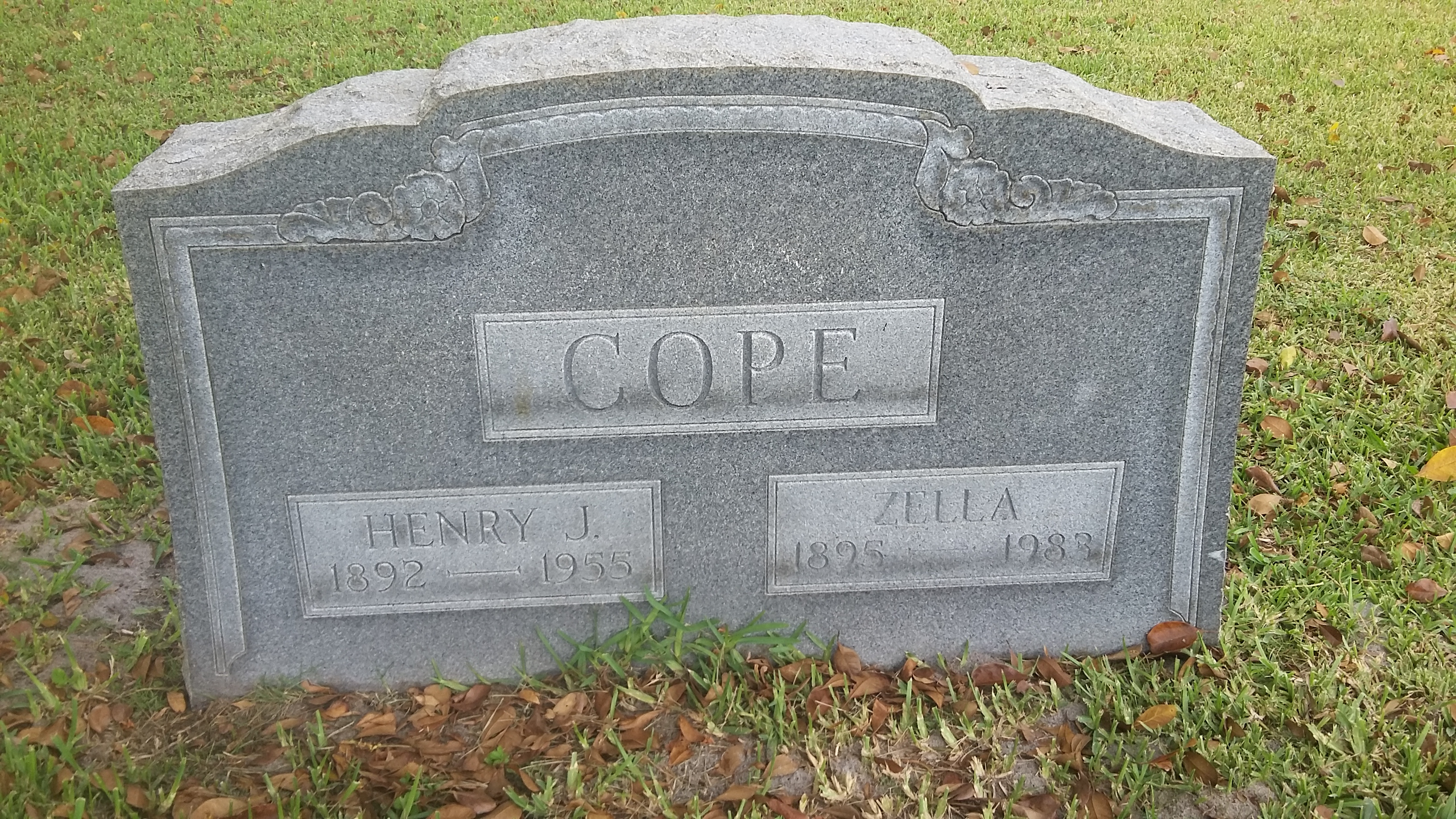 Henry J Cope