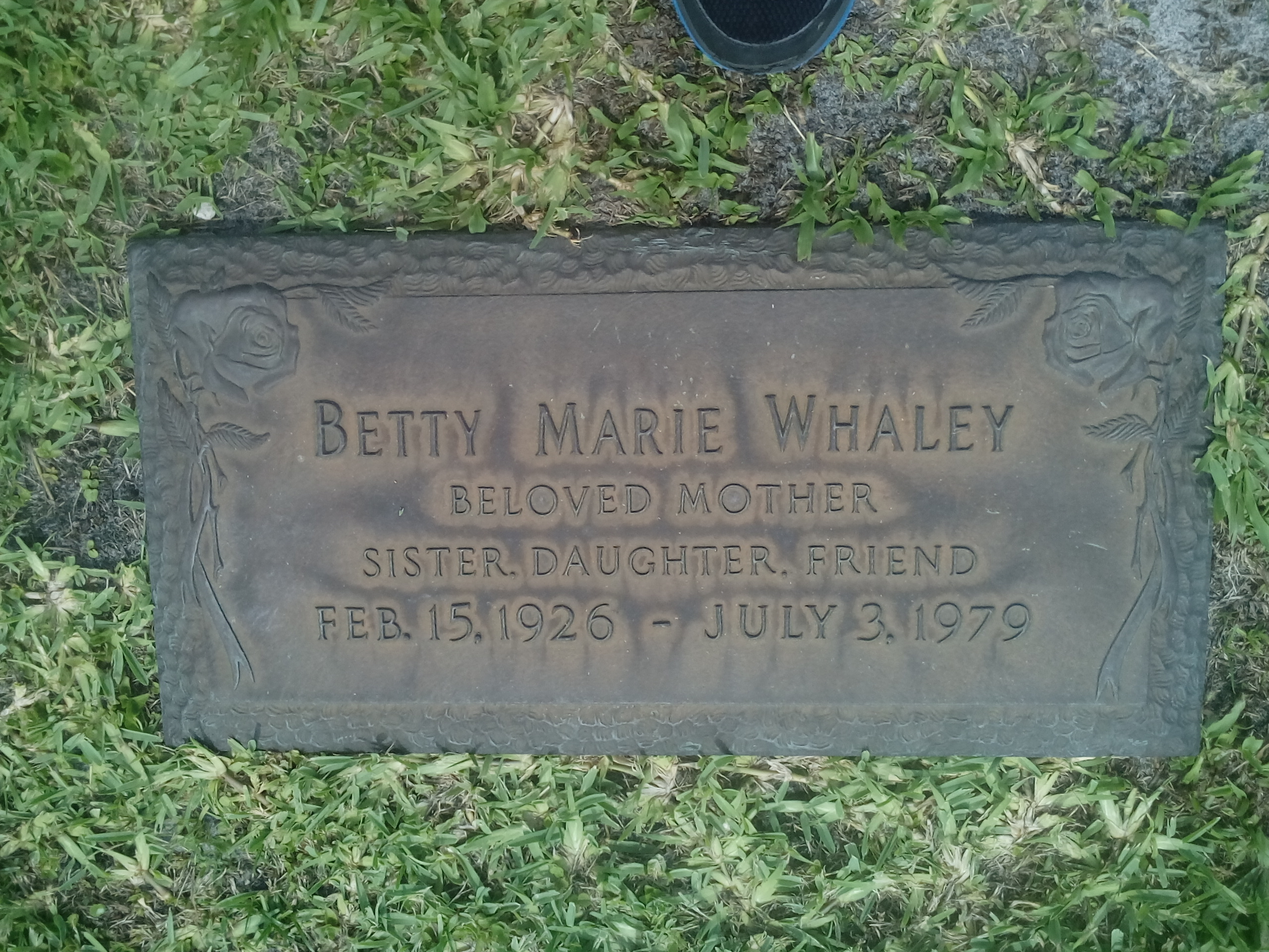 Betty Marie Whaley