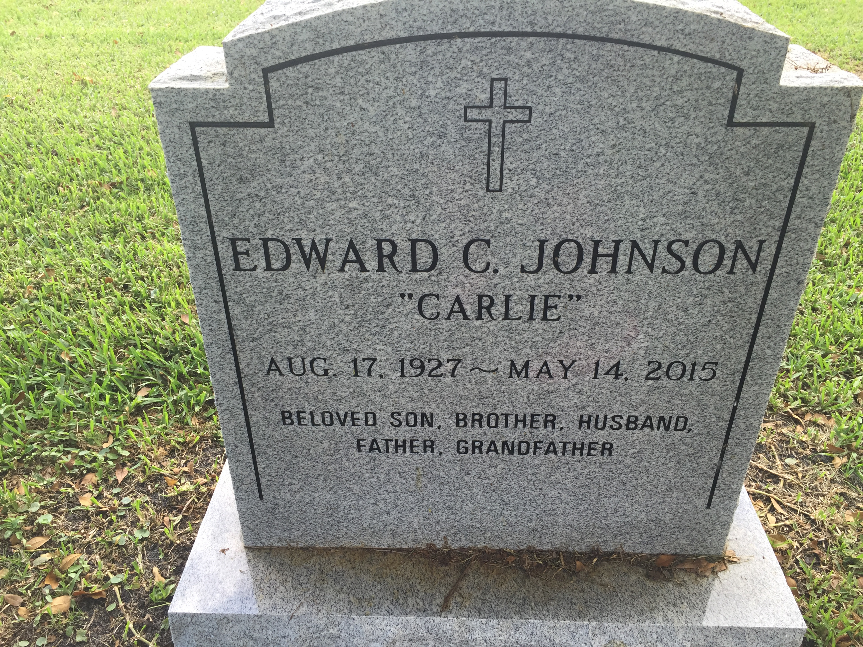 Edward C "Carlie" Johnson