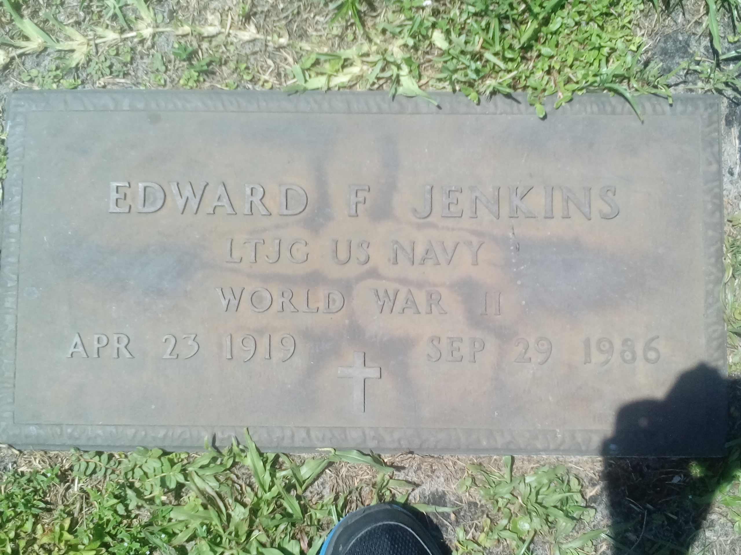 Edward F Jenkins