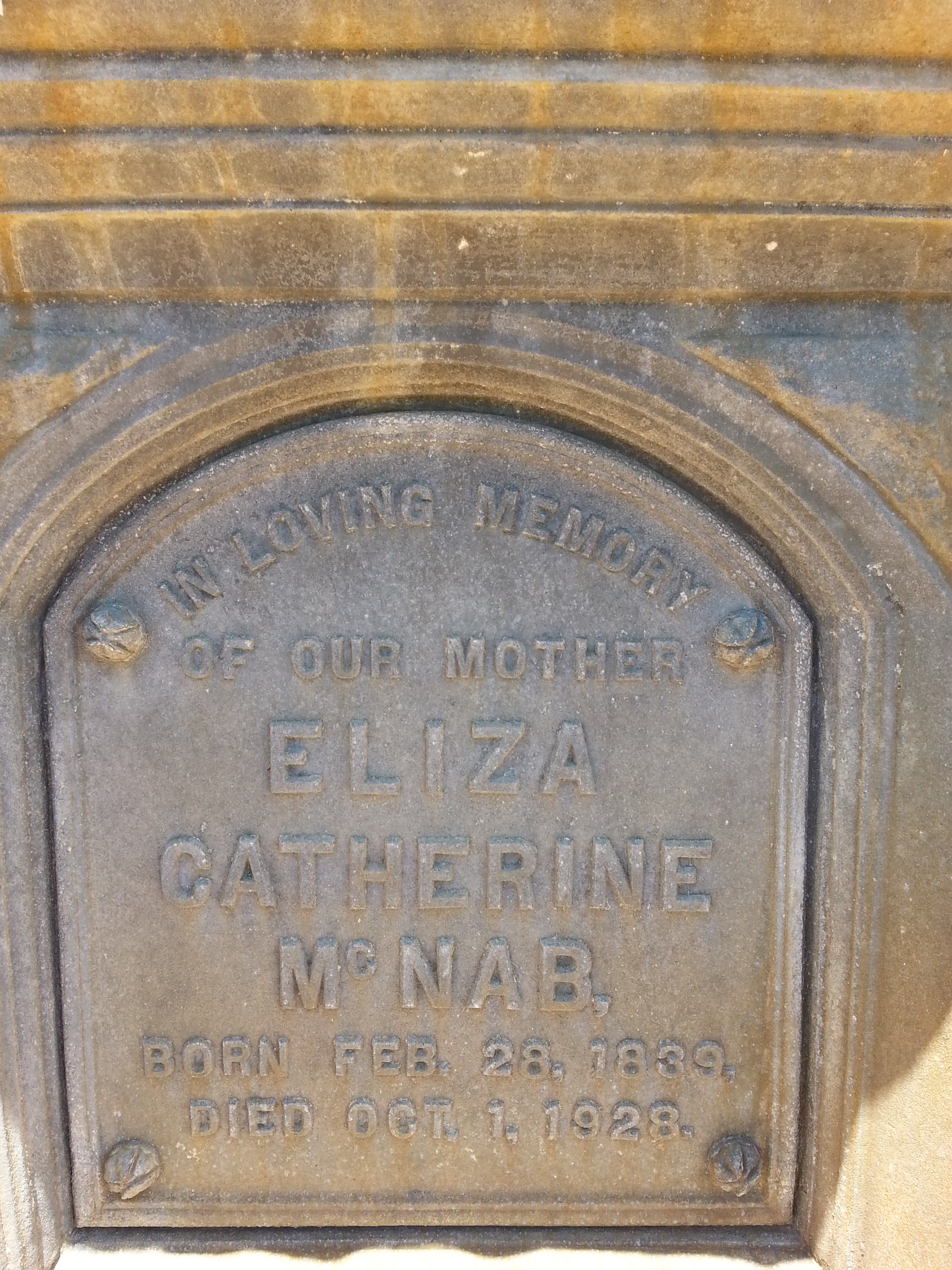 Eliza Catherine McNab