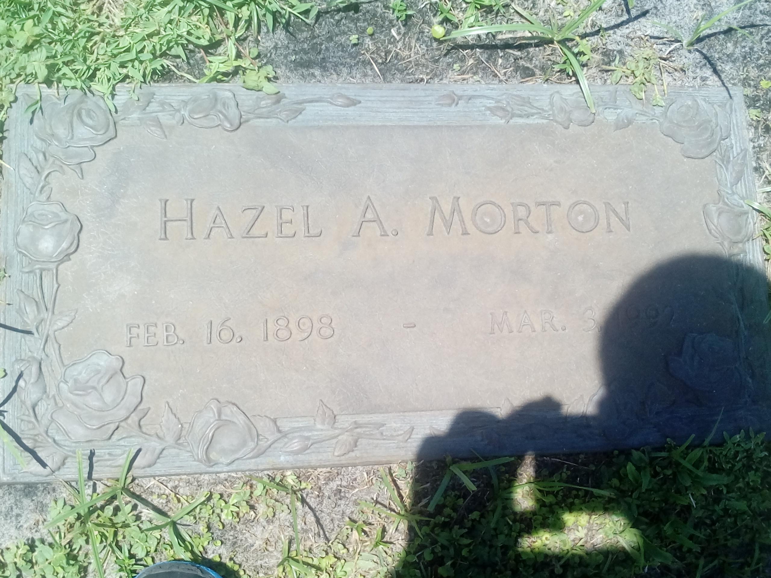 Hazel A Morton