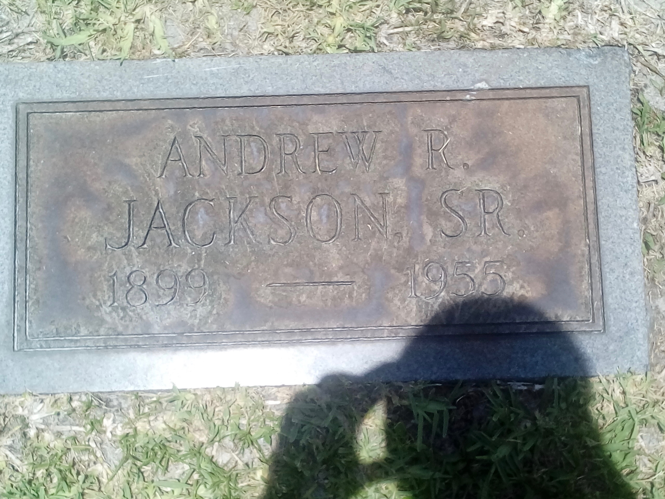 Andrew R Jackson, Sr