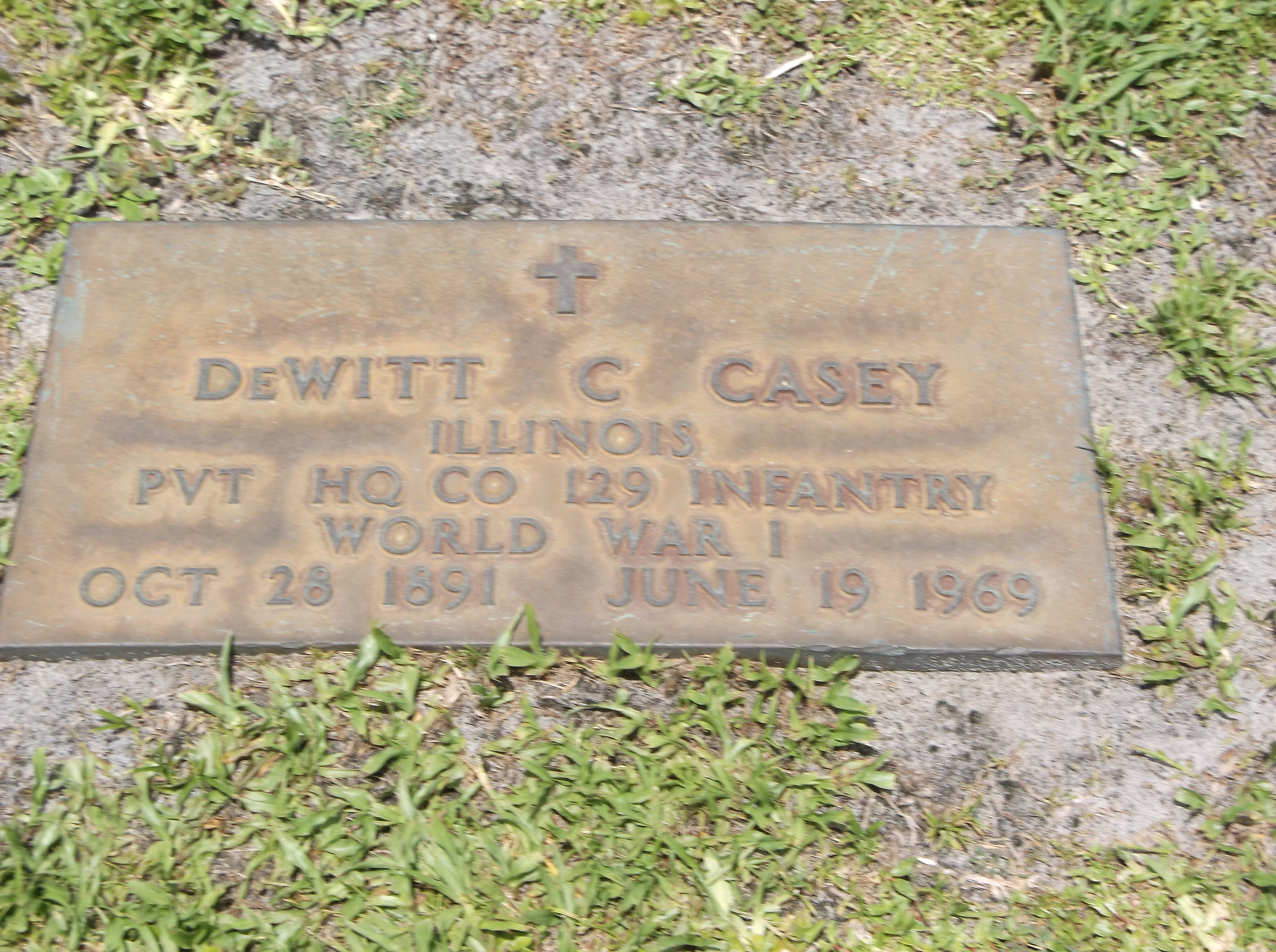 DeWitt C Casey
