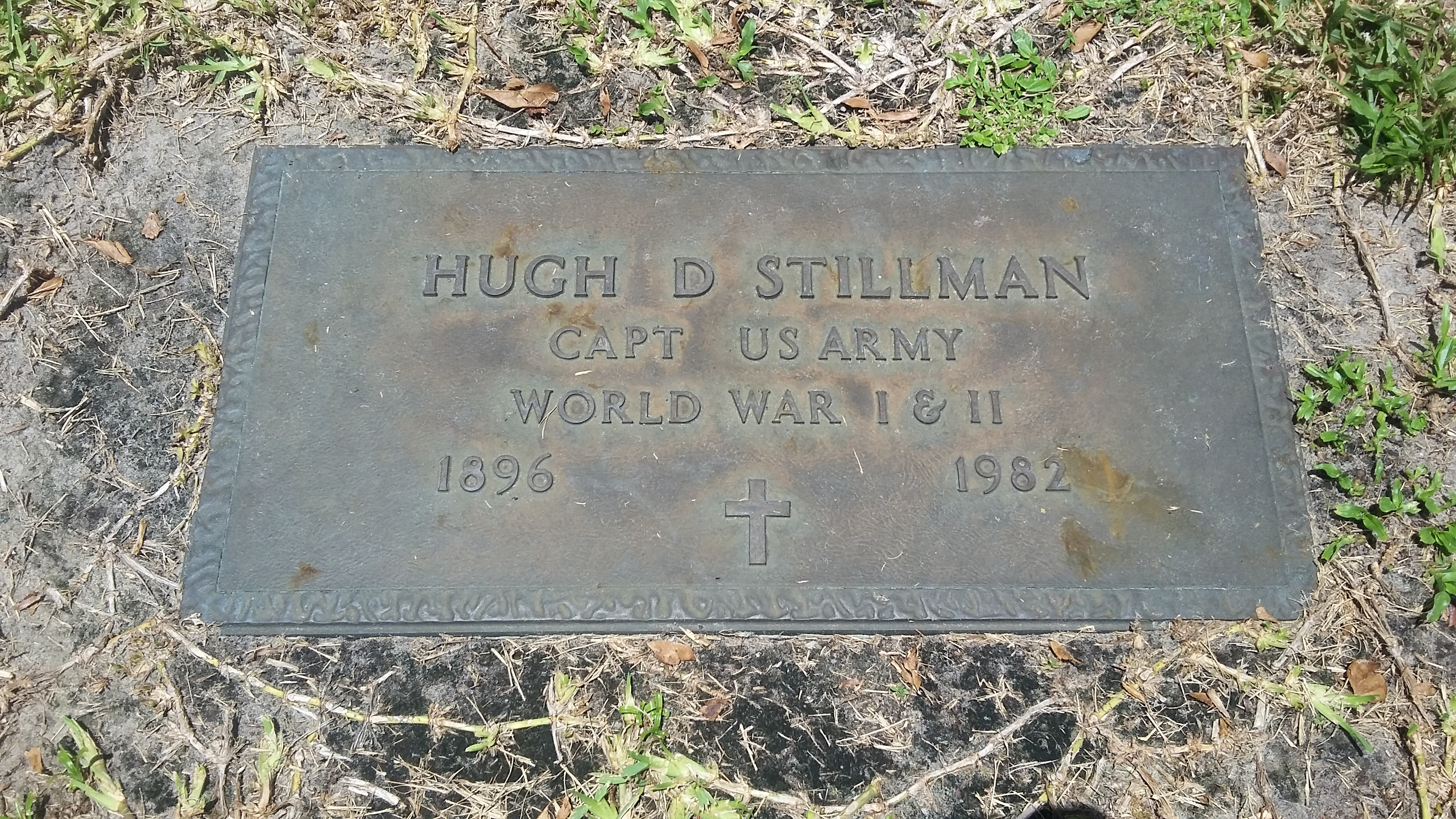 Hugh D Stillman