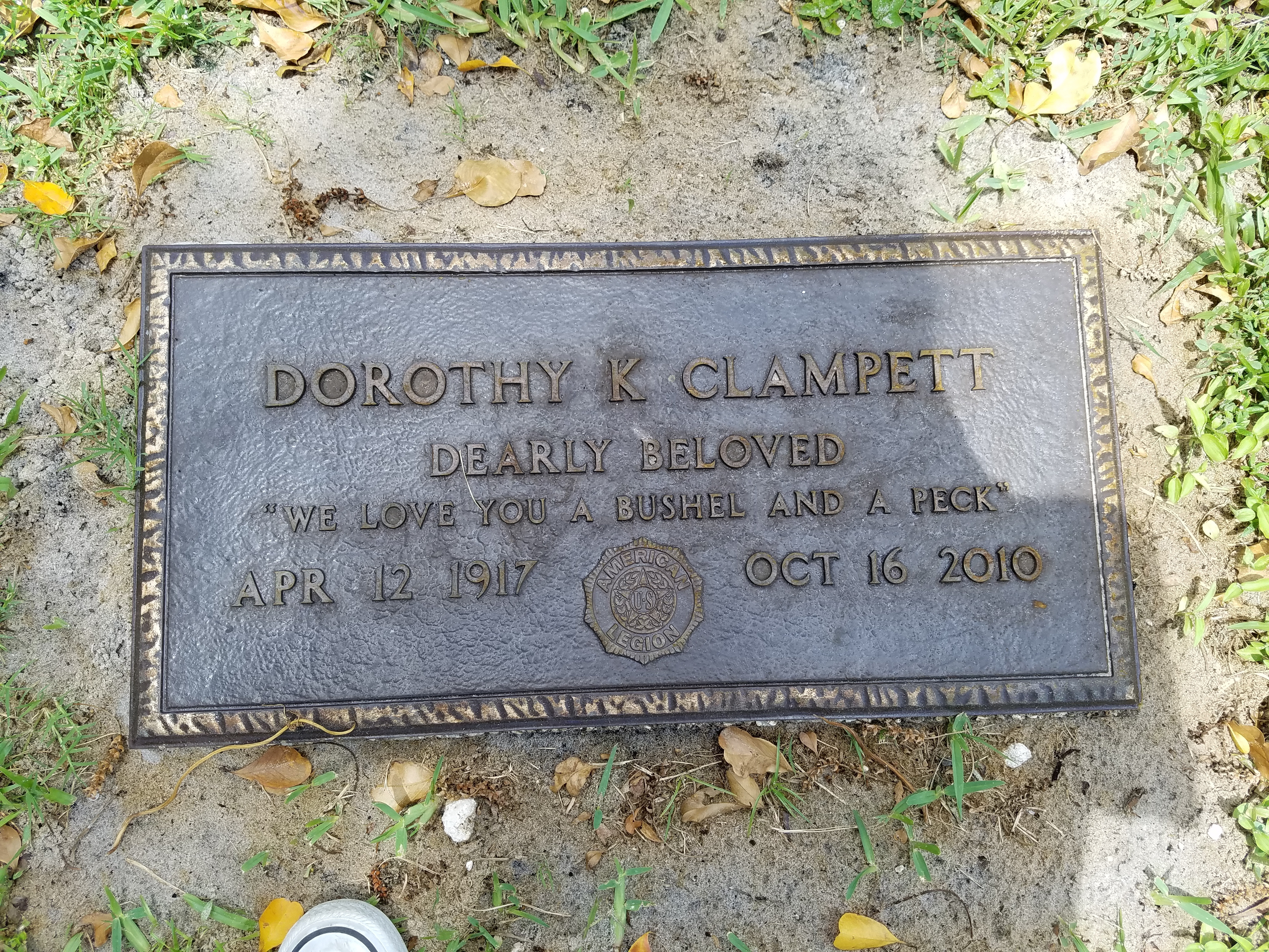 Dorothy K Clampett