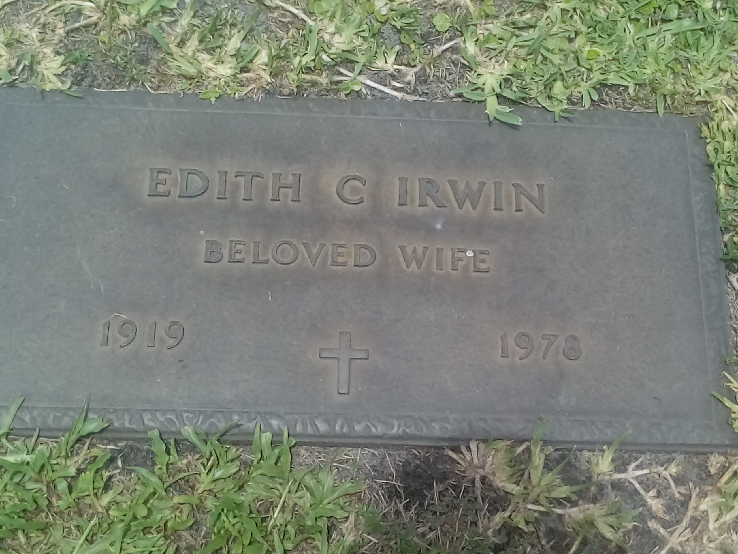 Edith C Irwin