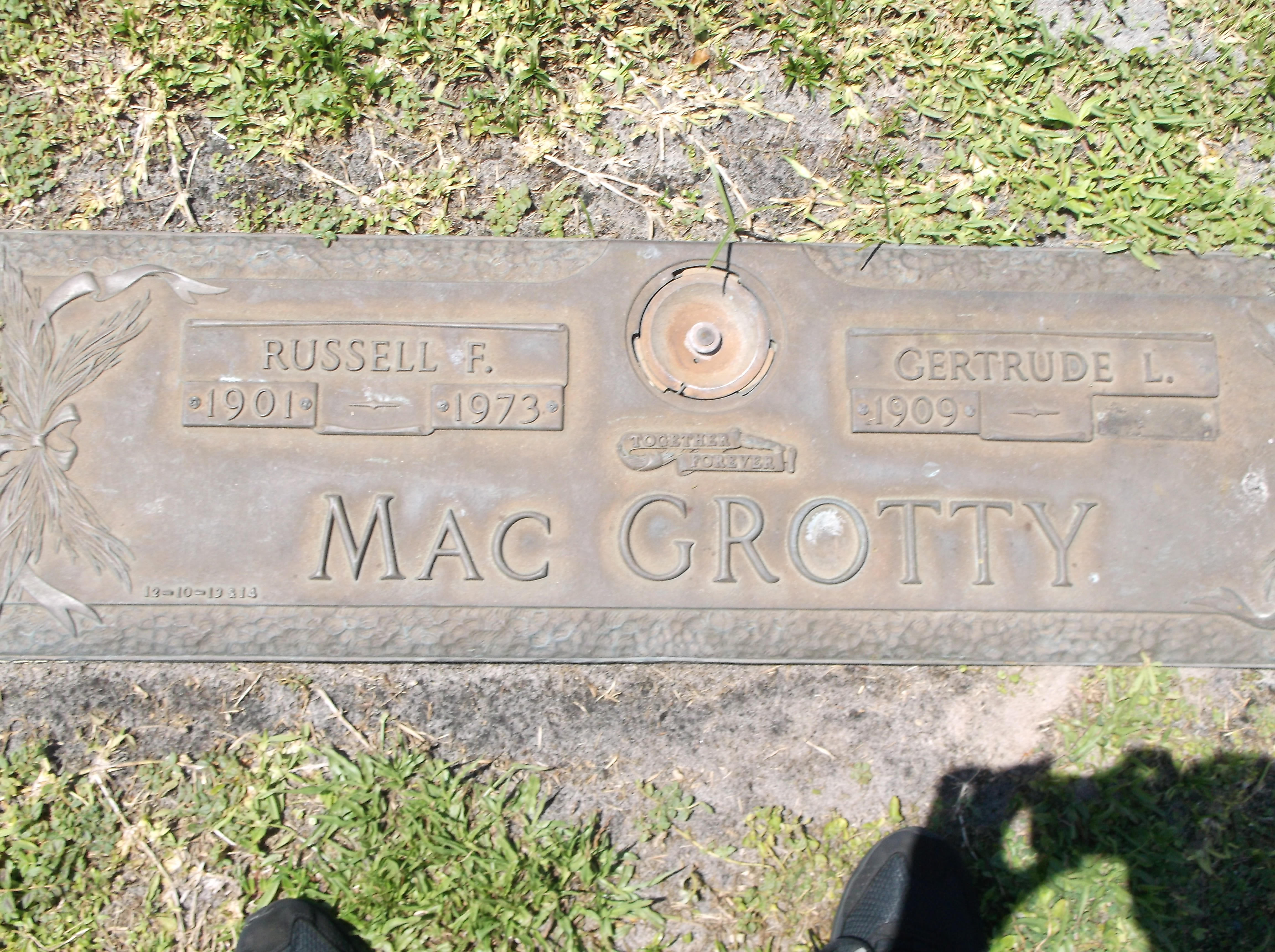 Gertrude L MacGrotty