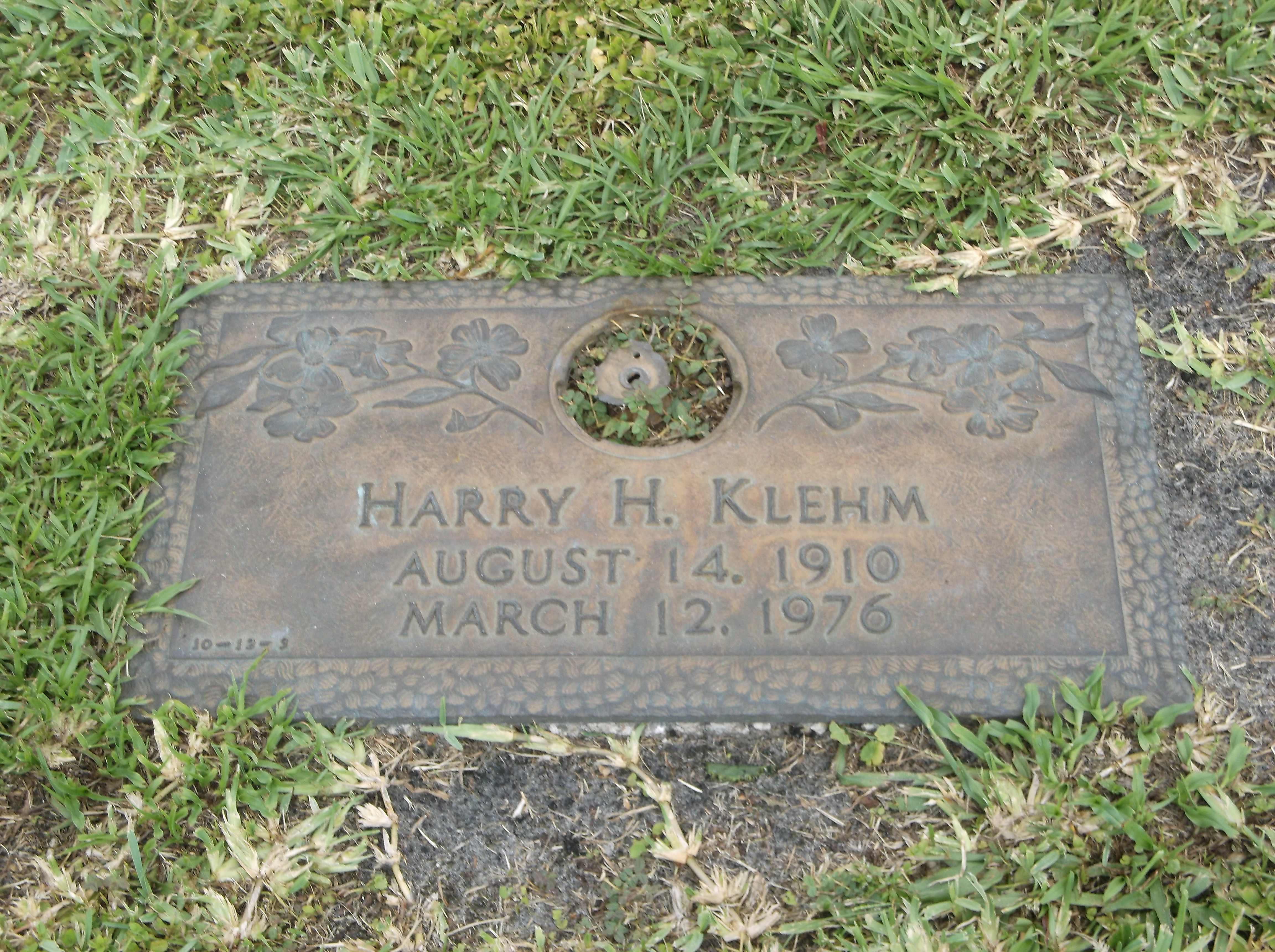 Harry H Klehm