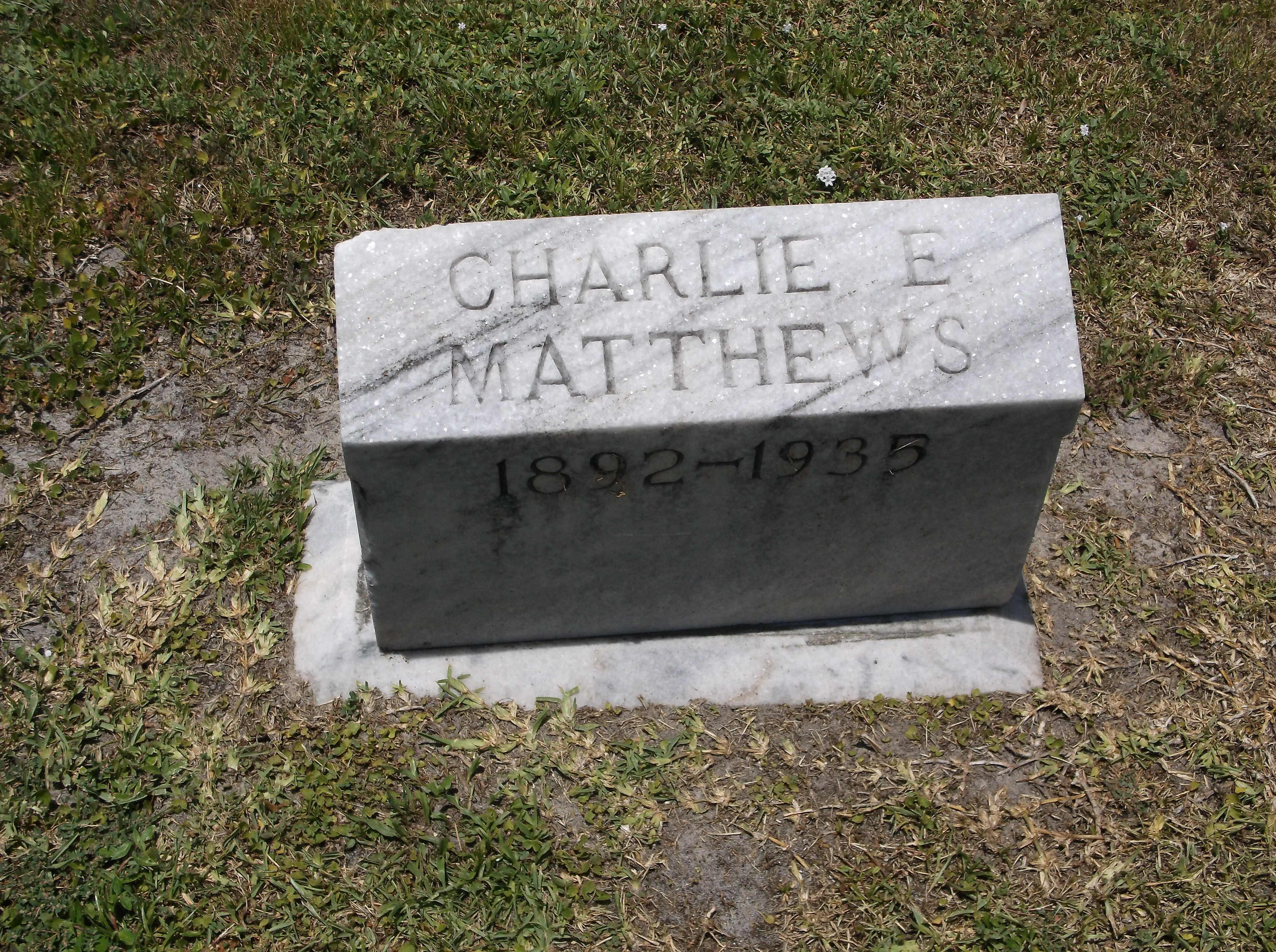 Charlie E Matthews
