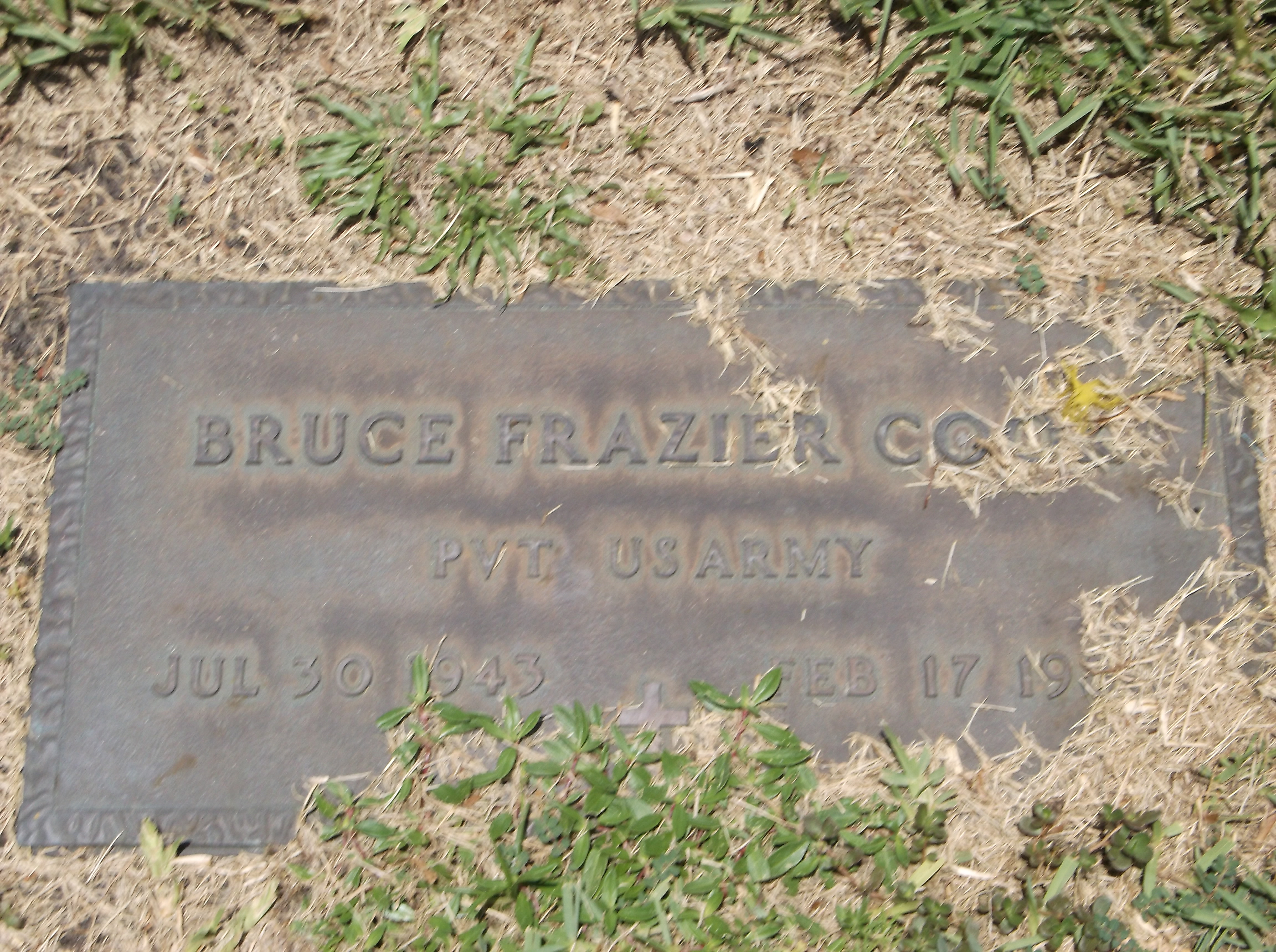 Bruce Frazier Cook