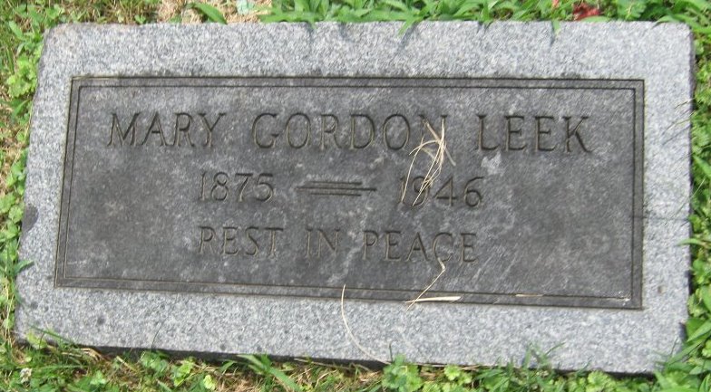 Mary Gordon Leek