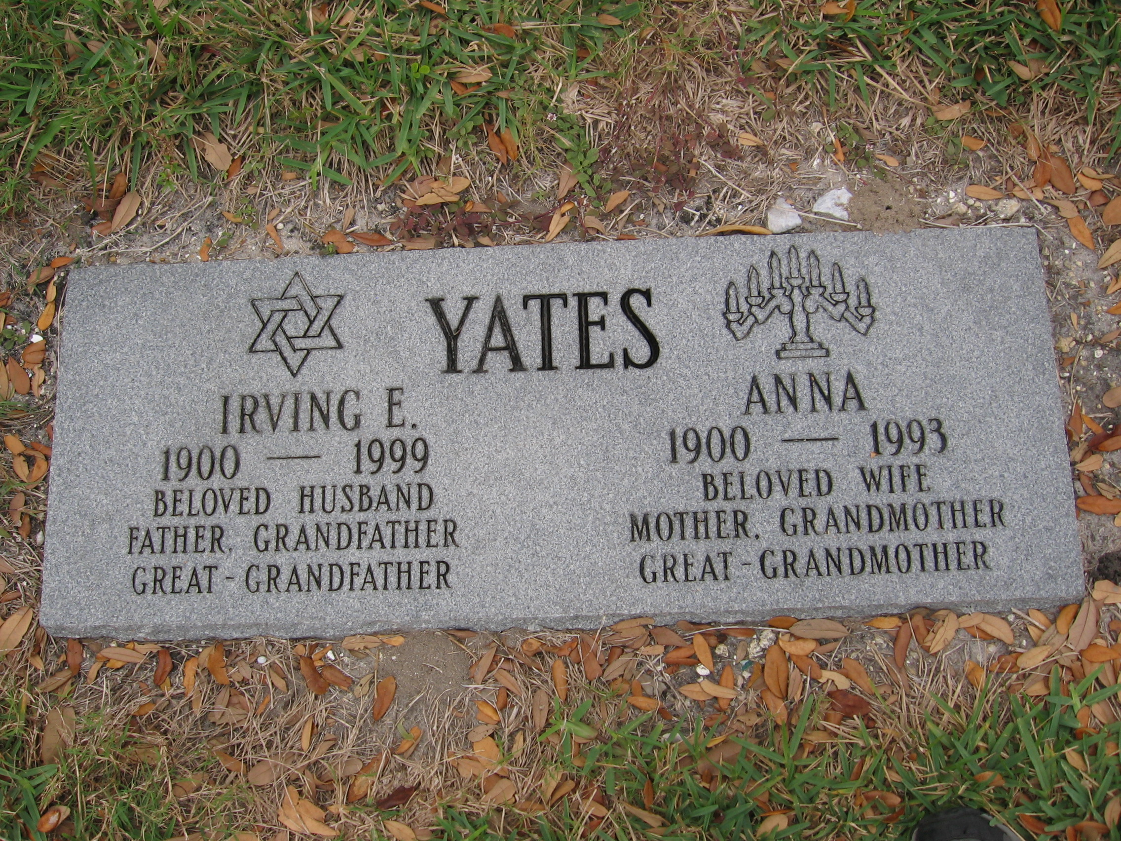 Irving E Yates