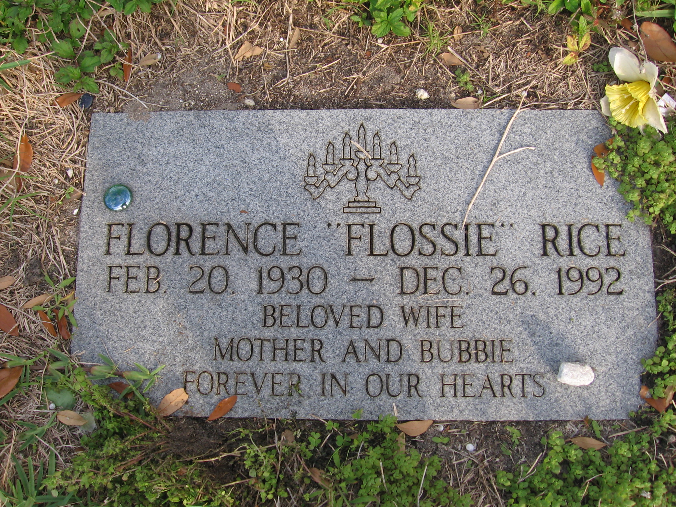 Florence "Flossie" Rice