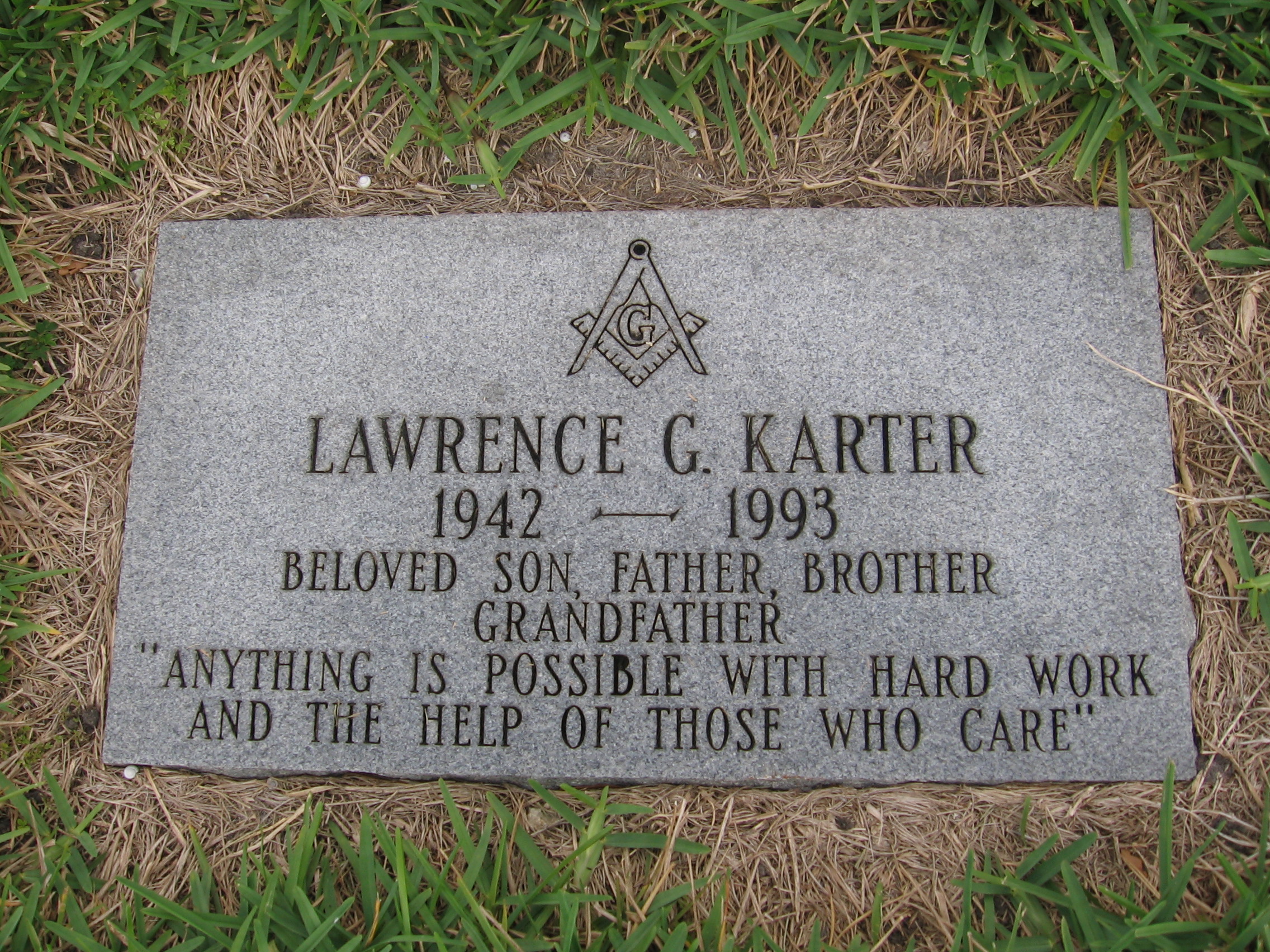Lawrence G Karter