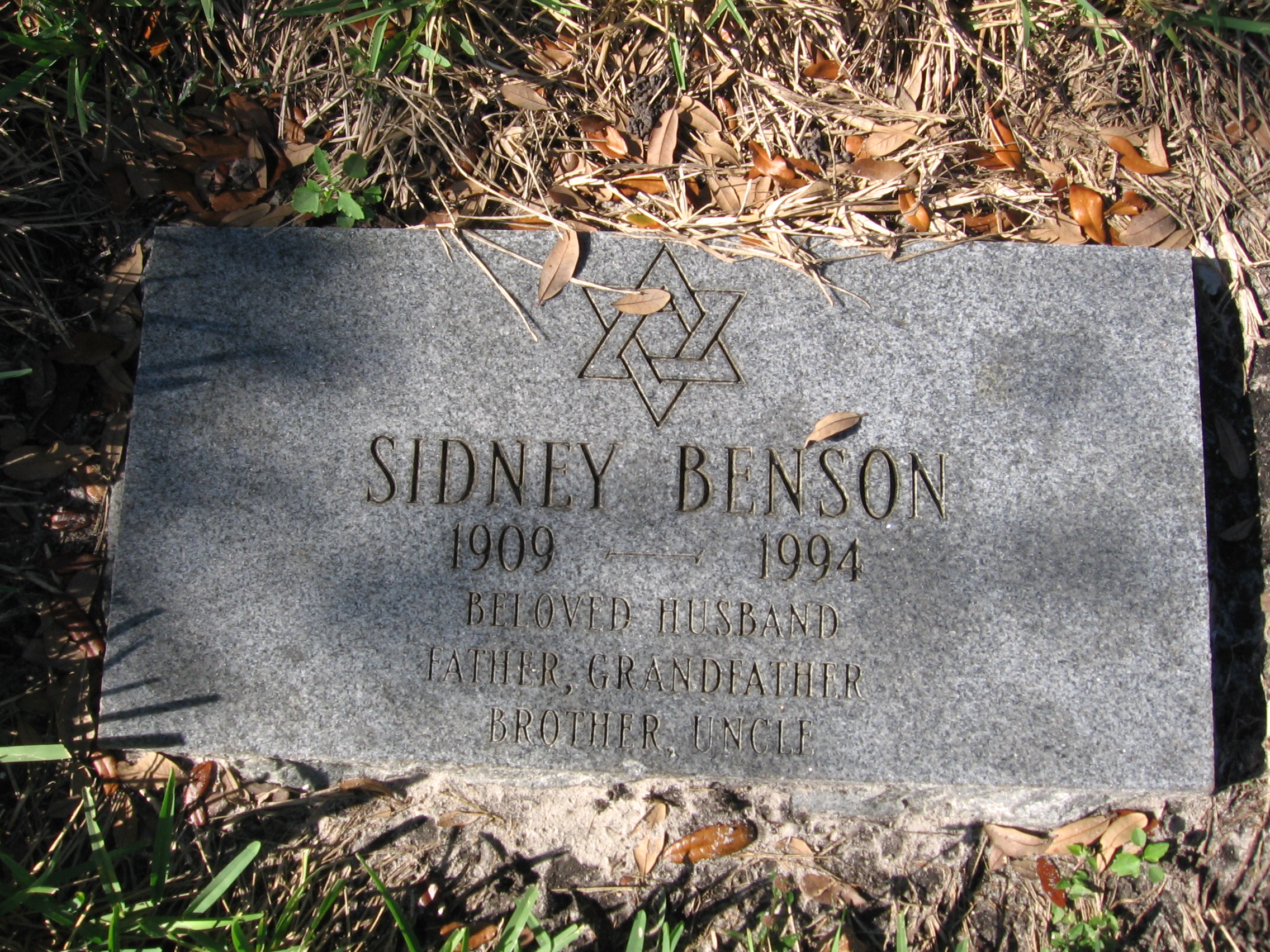 Sidney Benson