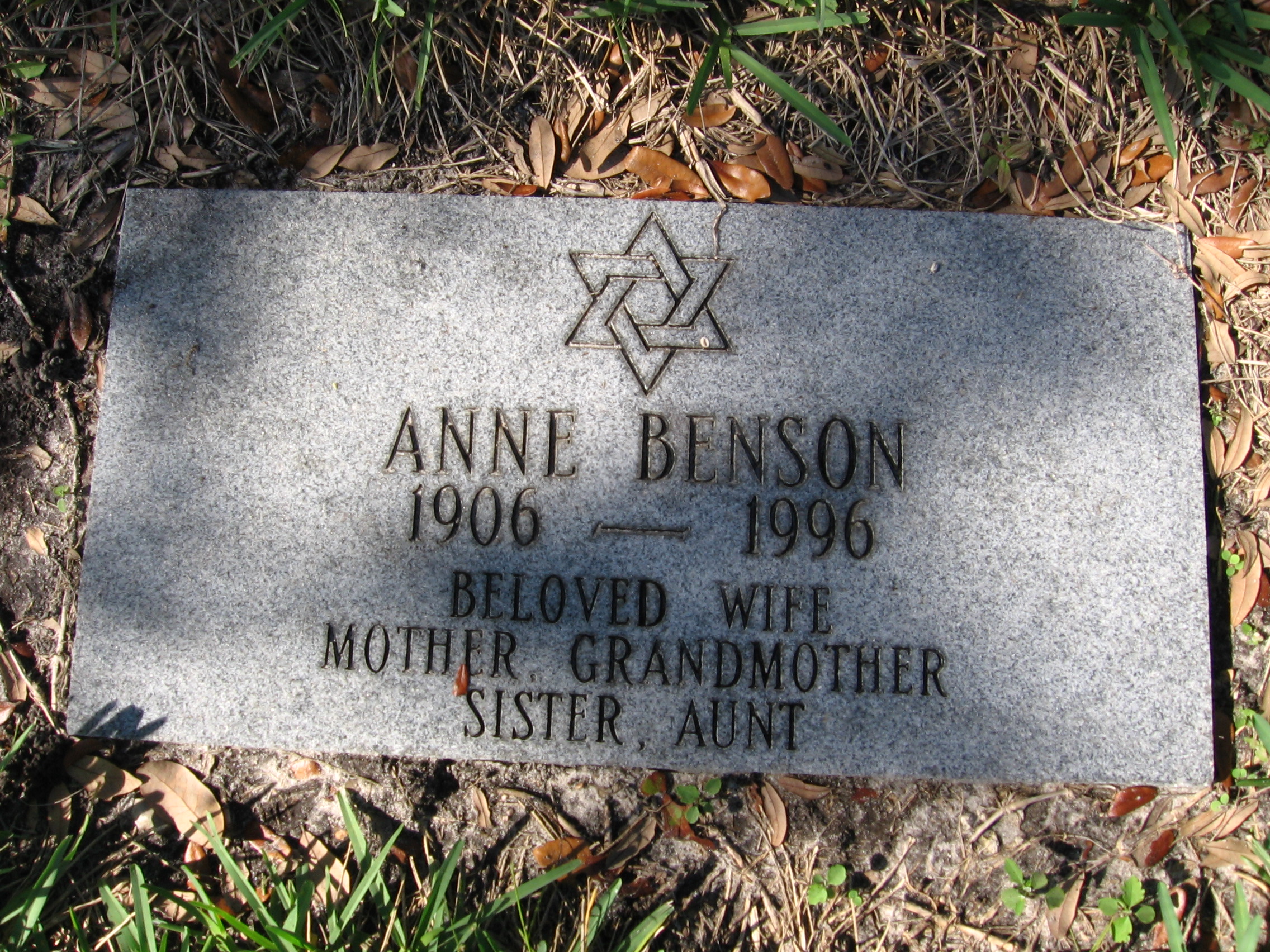 Anne Benson