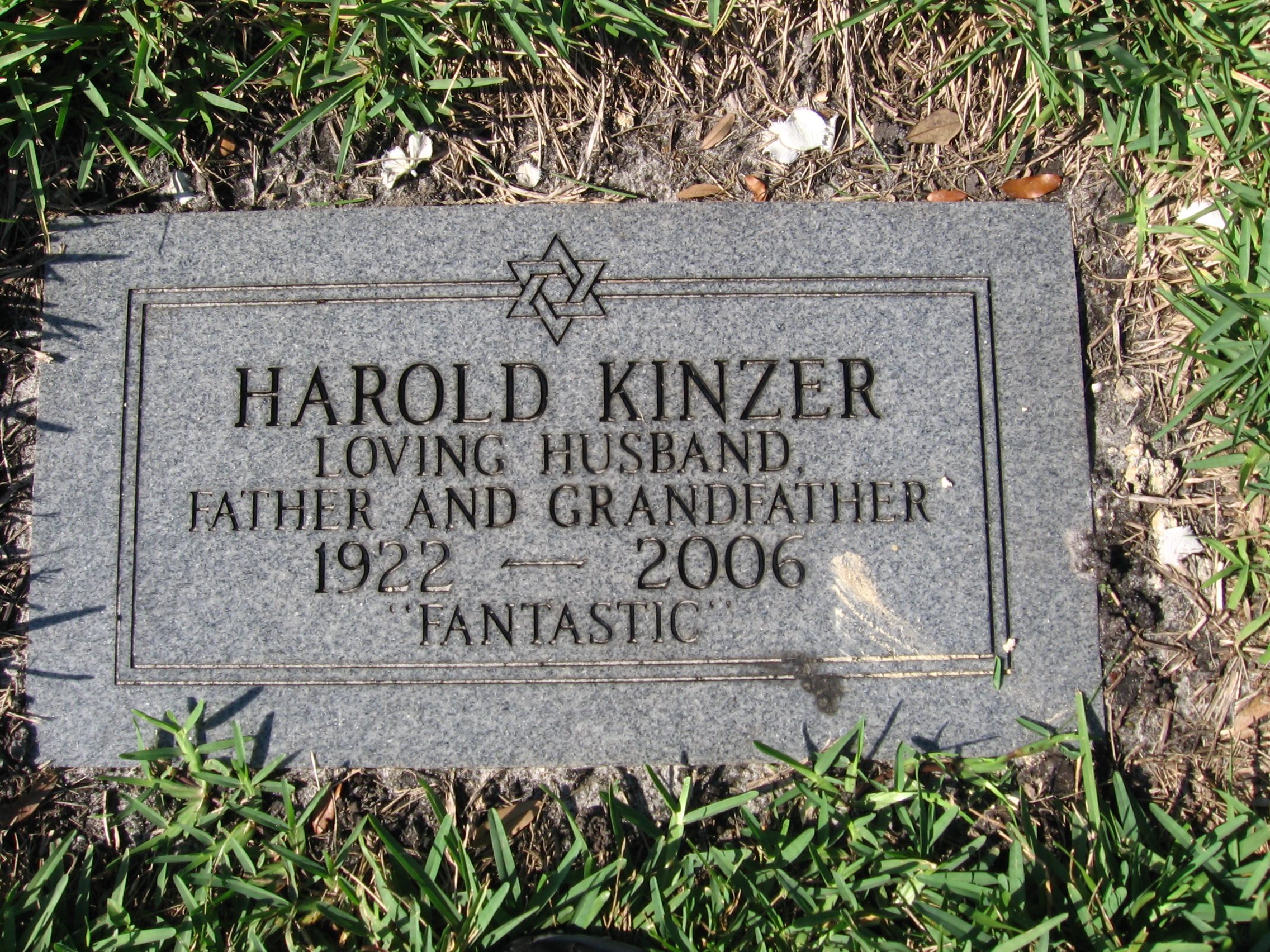 Harold Kinzer