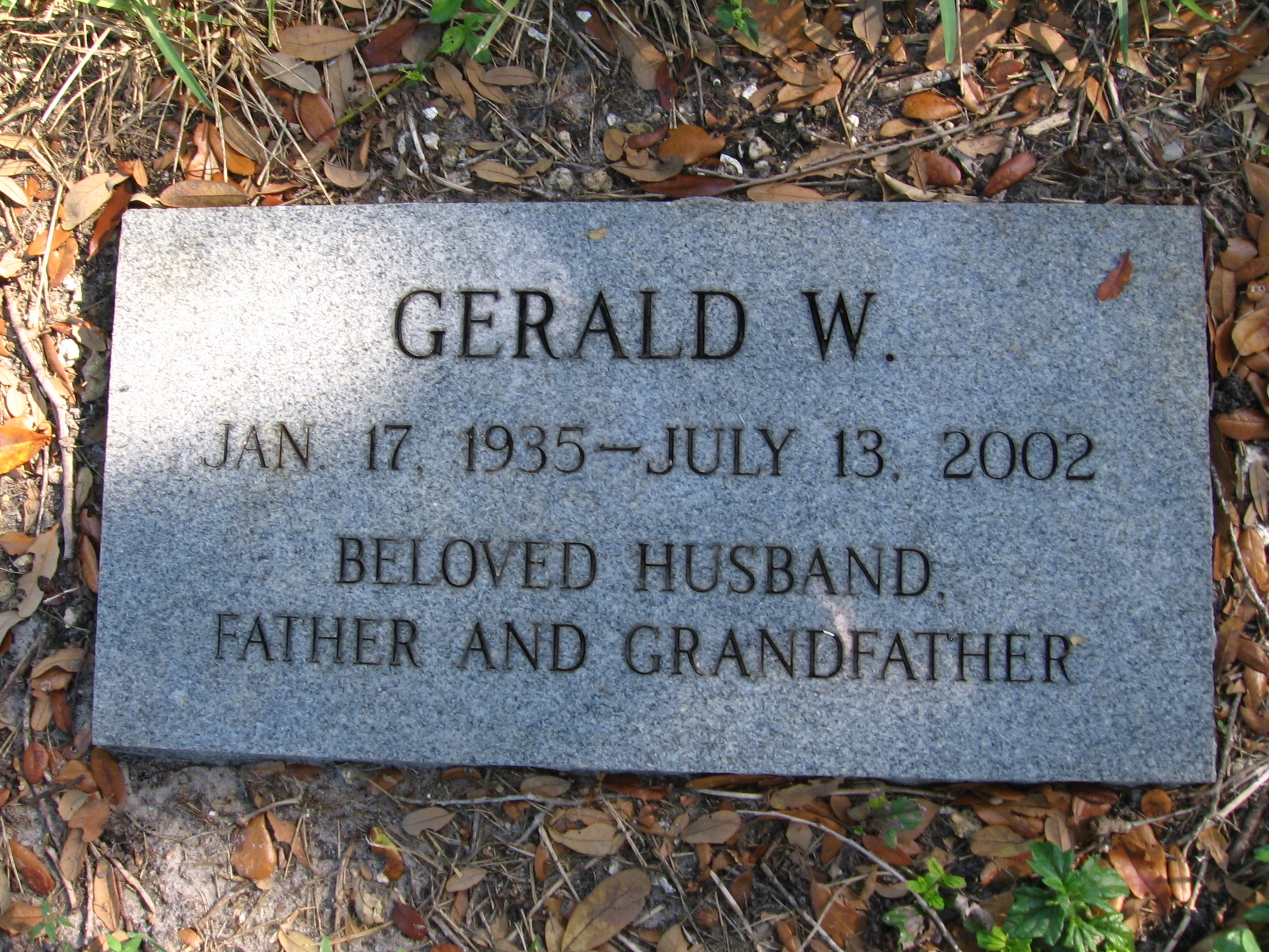 Gerald W Greene