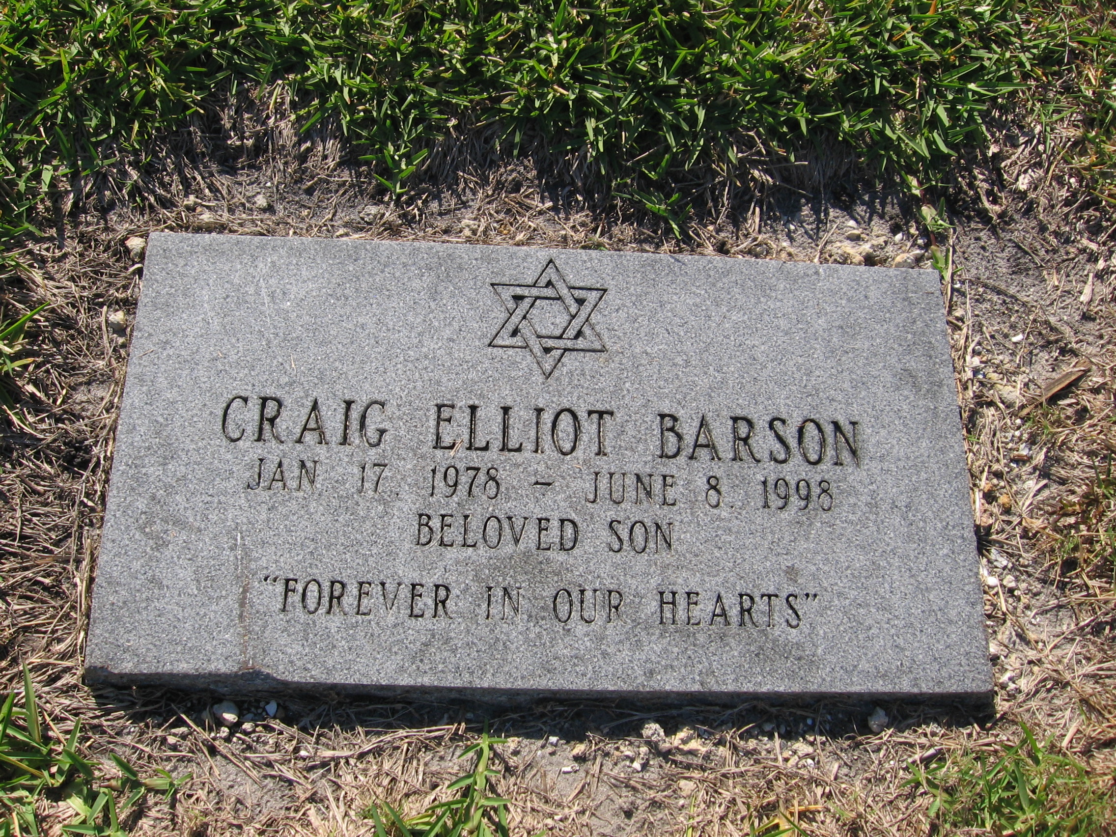 Craig Elliot Barson